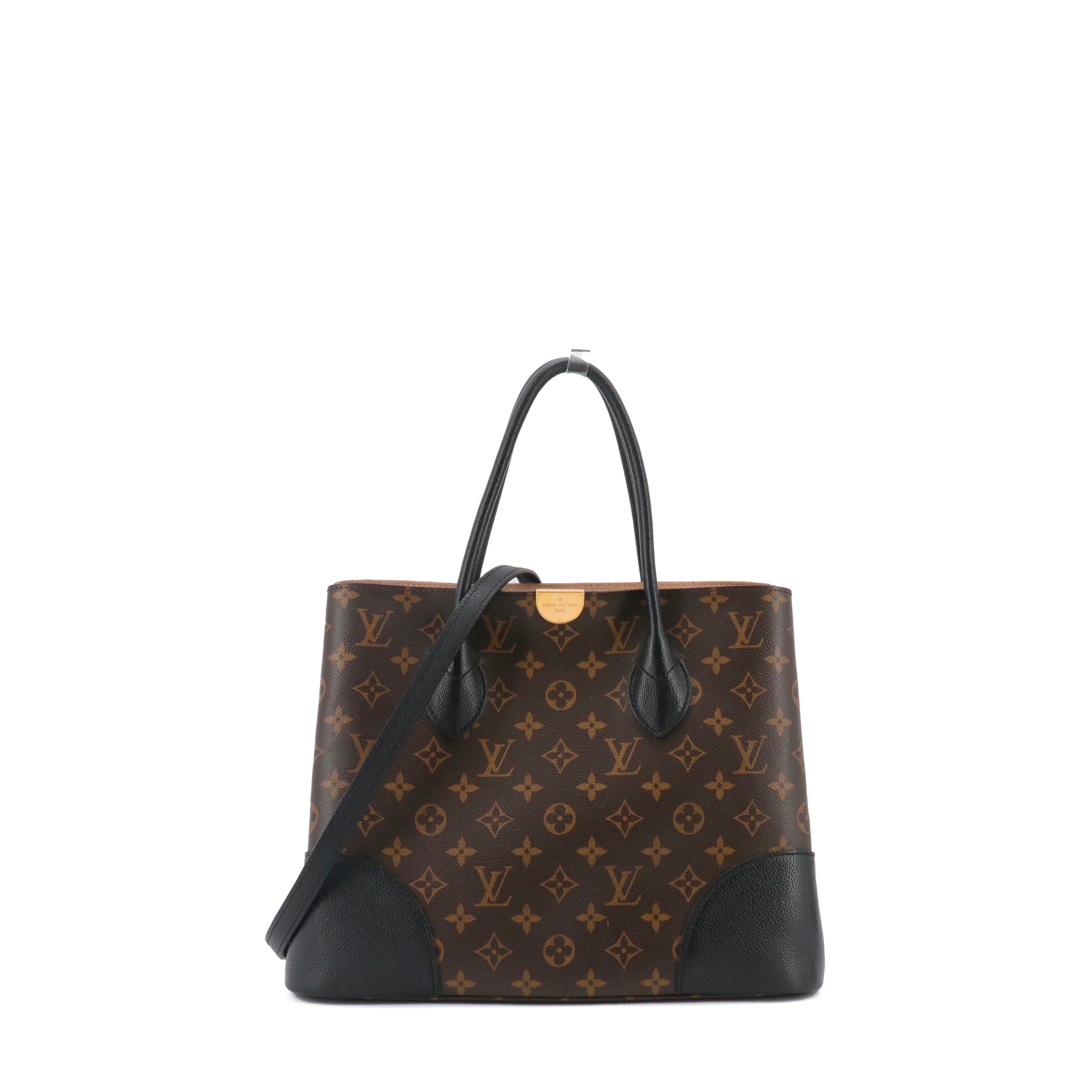 LOUIS VUITTON - Sac à main Flandrin Louis Vuitton en toile monogrammée marron
