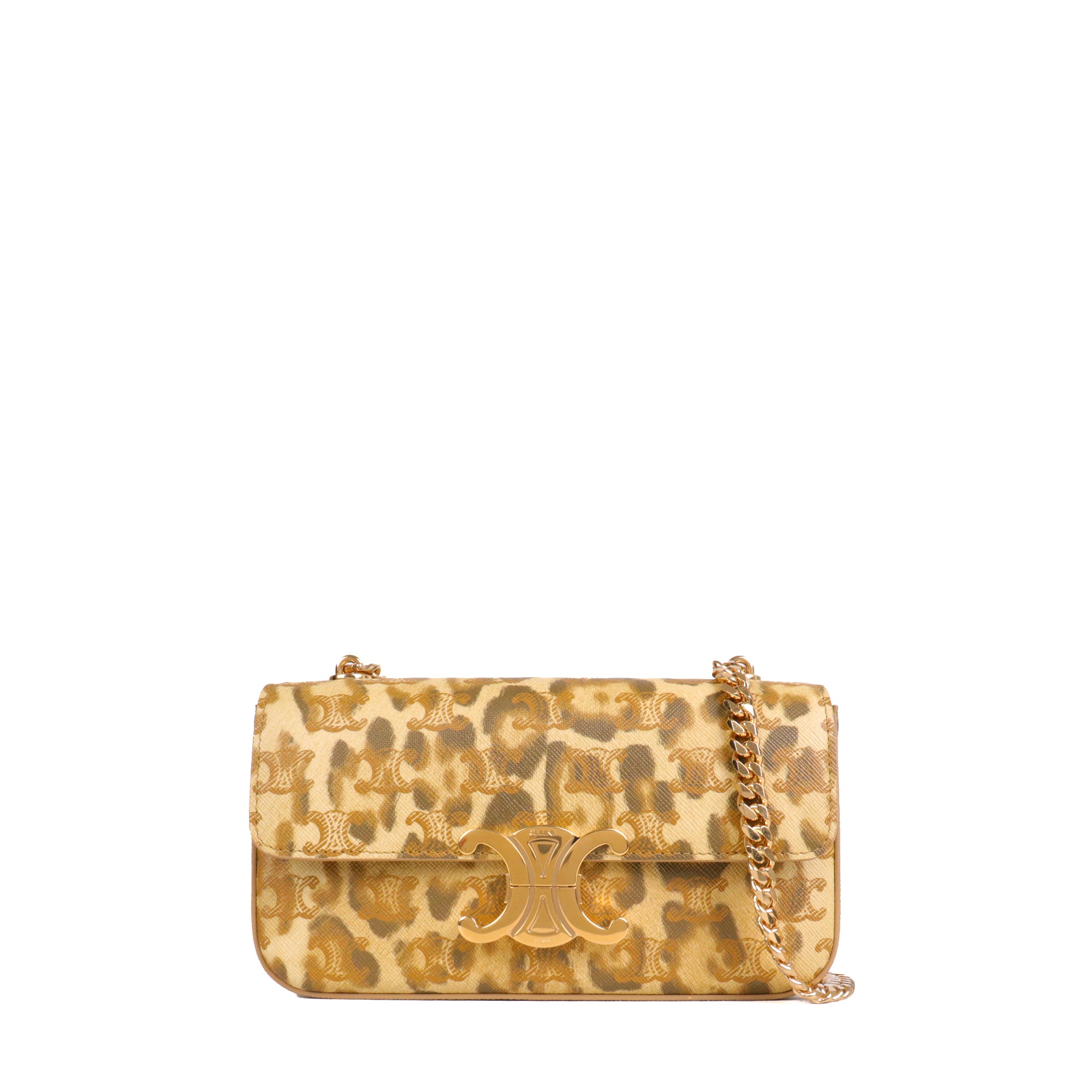 CELINE - Triomphe Shoulder bag in natural calfskin