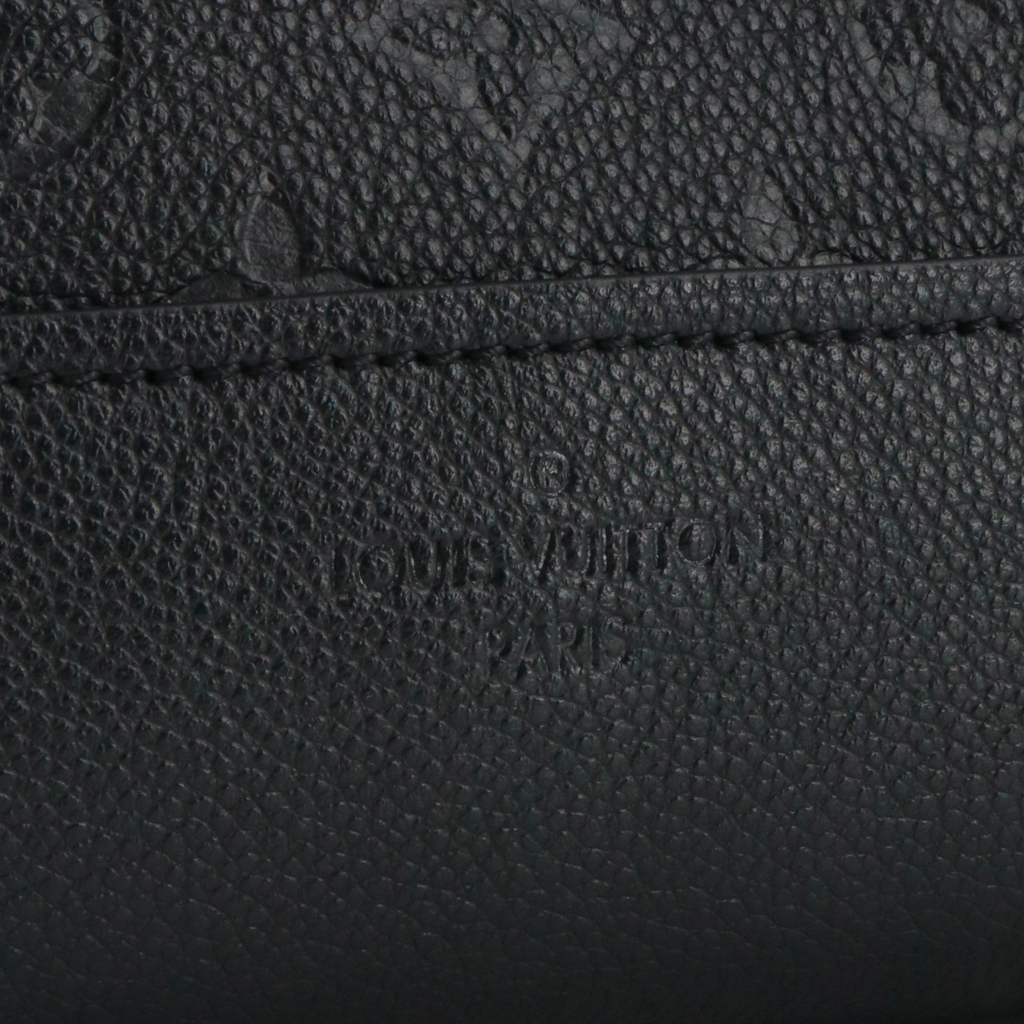 LOUIS VUITTON - Sac à main Neo Alma PM Louis Vuitton en cuir empreinte noir