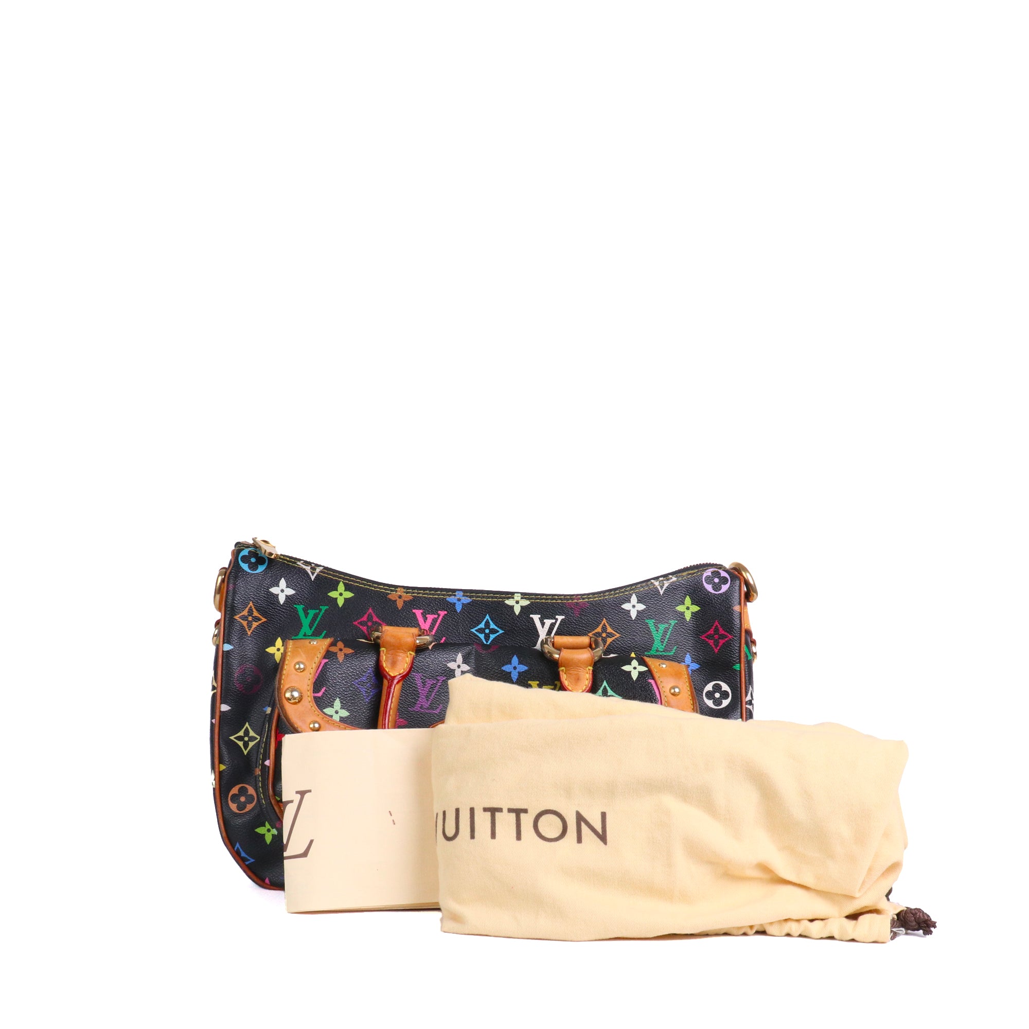 LOUIS VUITTON - Sac à main Rita Louis Vuitton x Takashi Murakami en toile monogrammée