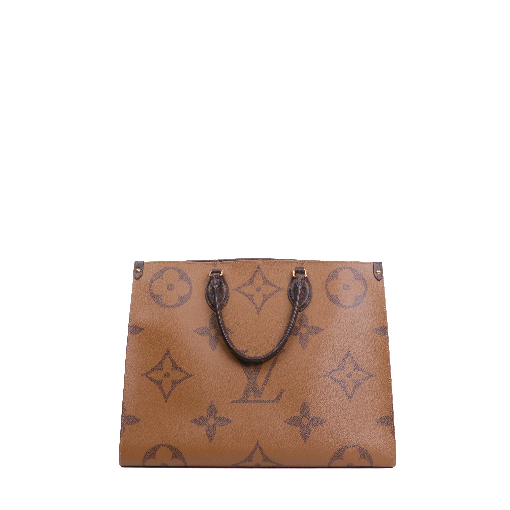LOUIS VUITTON - Sac cabas Louis Vuitton OnTheGo GM en toile monogrammée