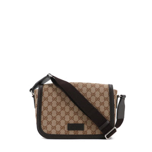 GUCCI - Sac à bandoulière Messenger GG Gucci en toile monogrammée