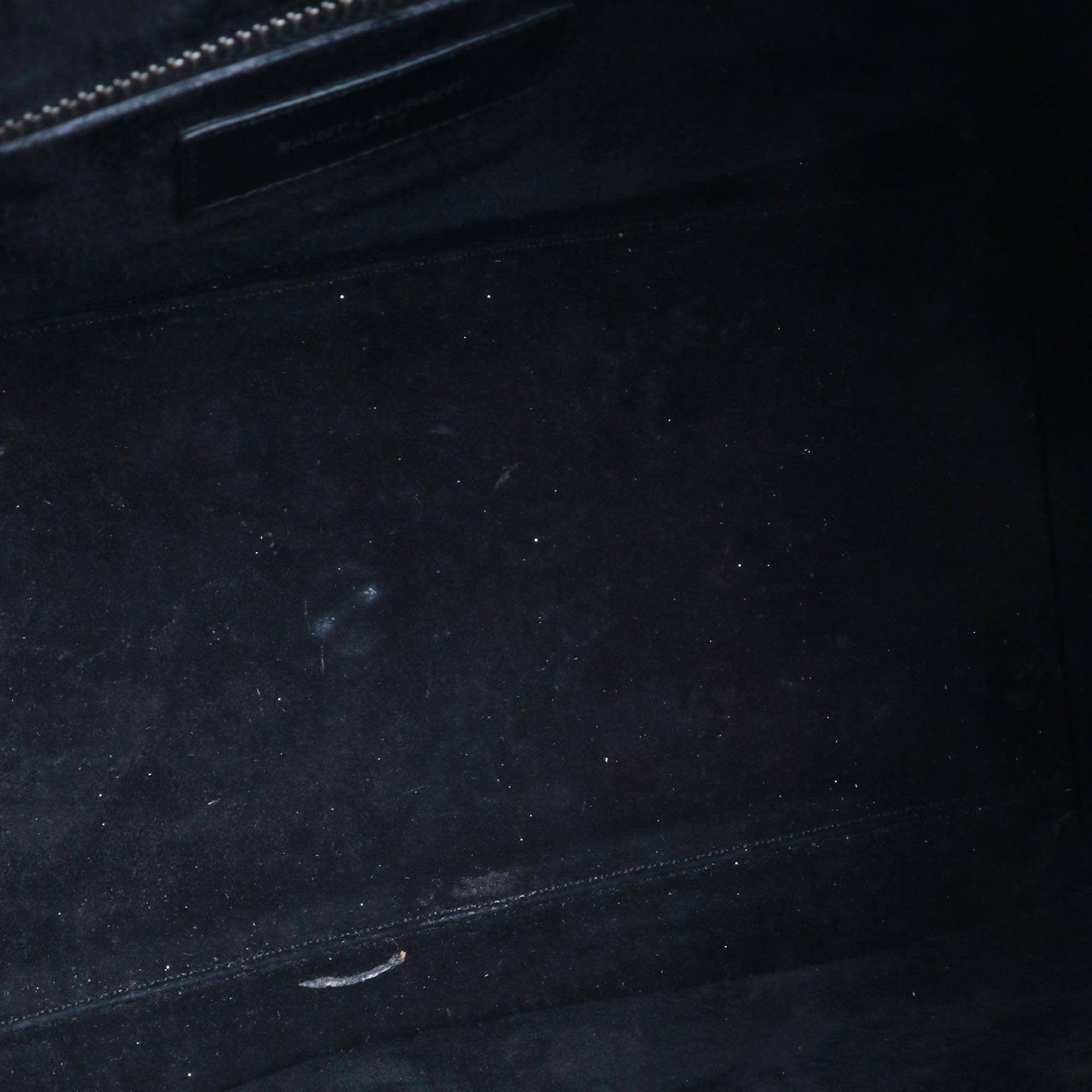 SAINT LAURENT - Sac à main Boston Saint Laurent en cuir noir