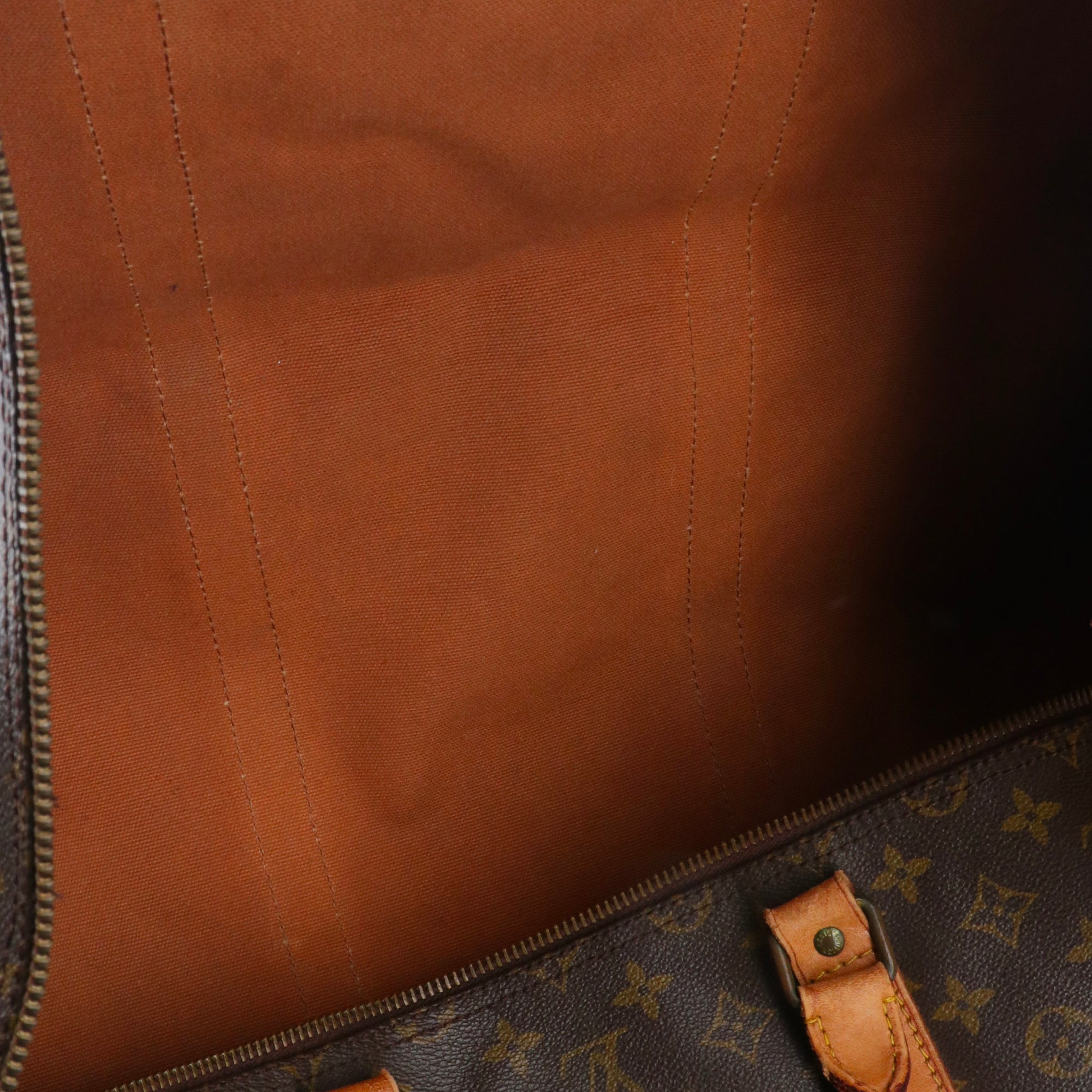 LOUIS VUITTON - Louis Vuitton Keepall 60 travel bag in vintage monogrammed canvas