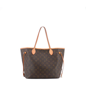 LOUIS VUITTON - Sac cabas Neverfull MM Louis Vuitton en toile monogrammée