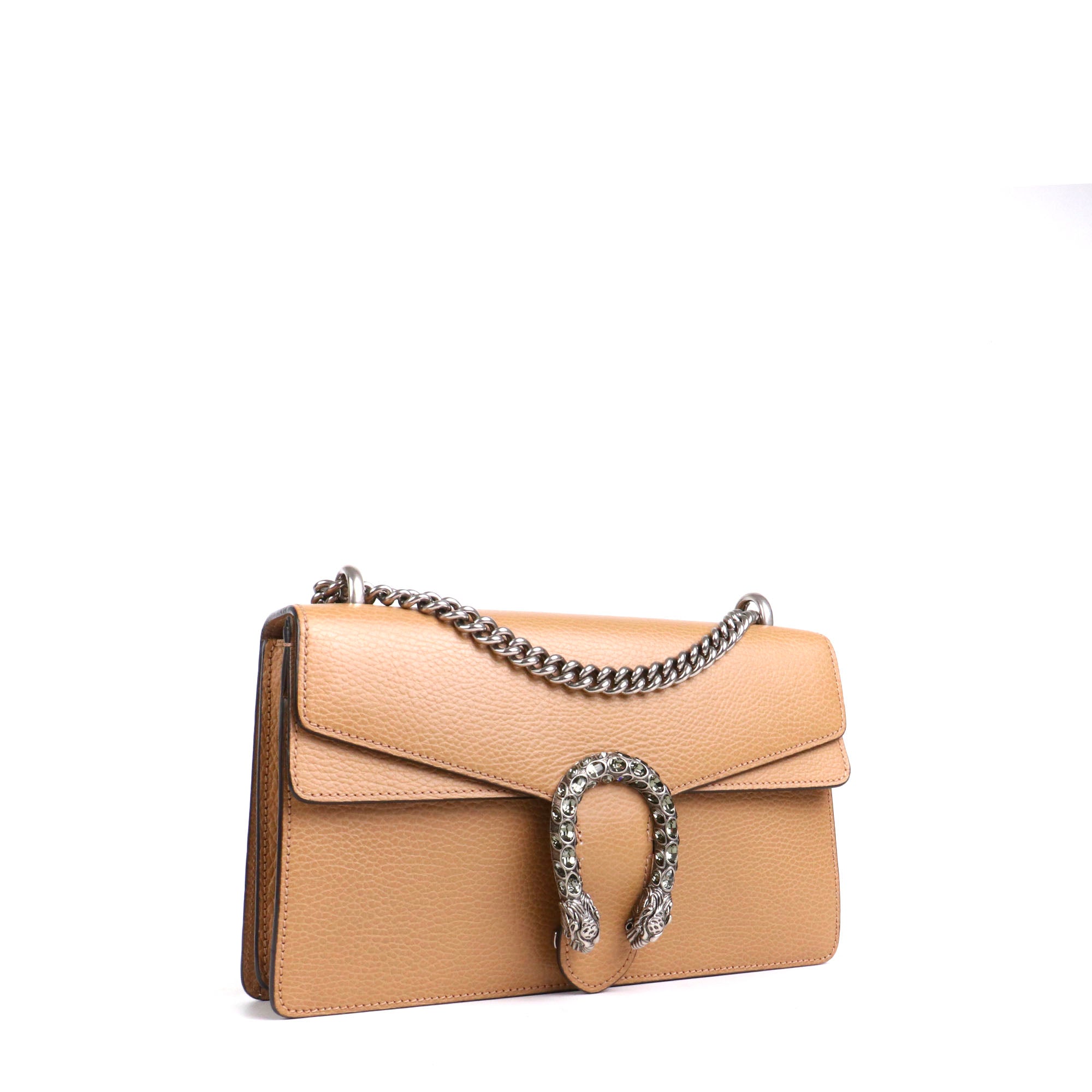 GUCCI - Sac à épaule Dionysus Petite Taille Gucci en cuir marron