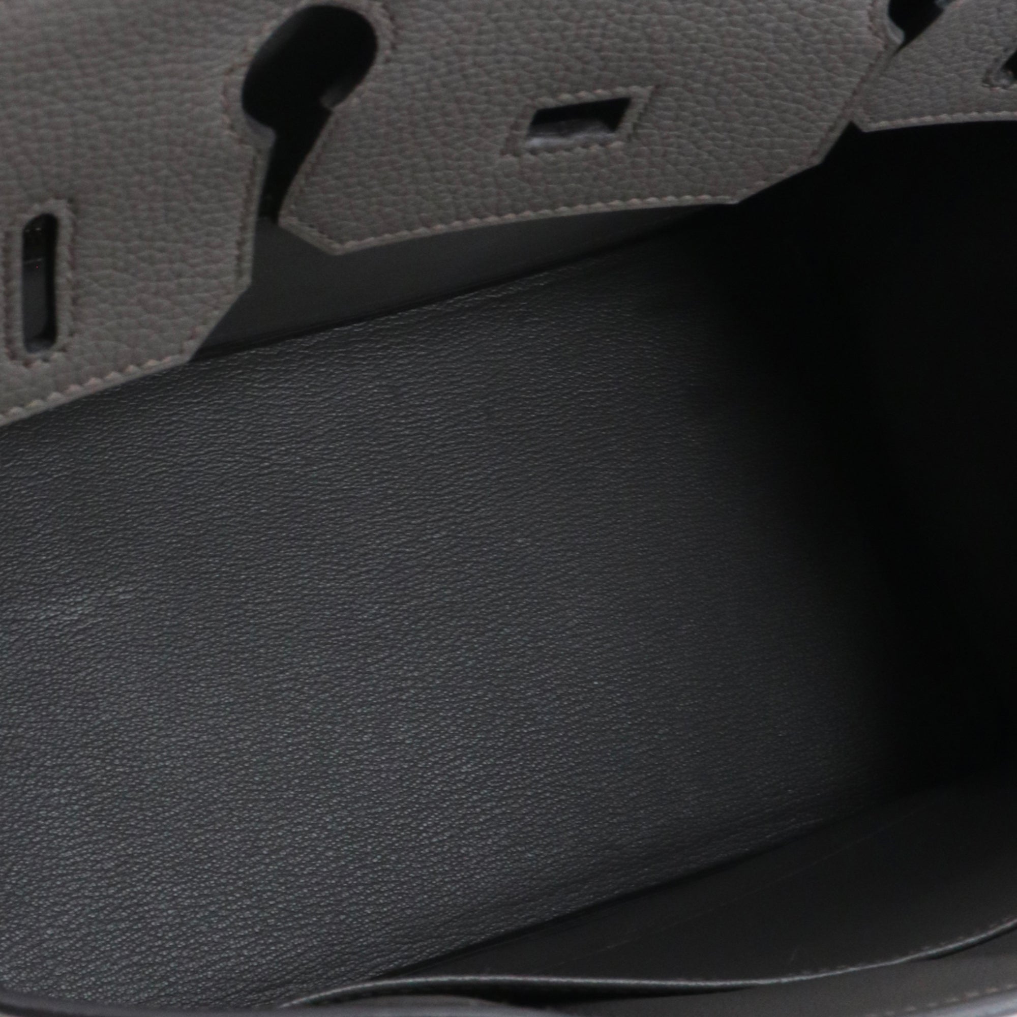 HERMÈS - Sac à main Birkin 30 Hermès en cuir togo gris étain
