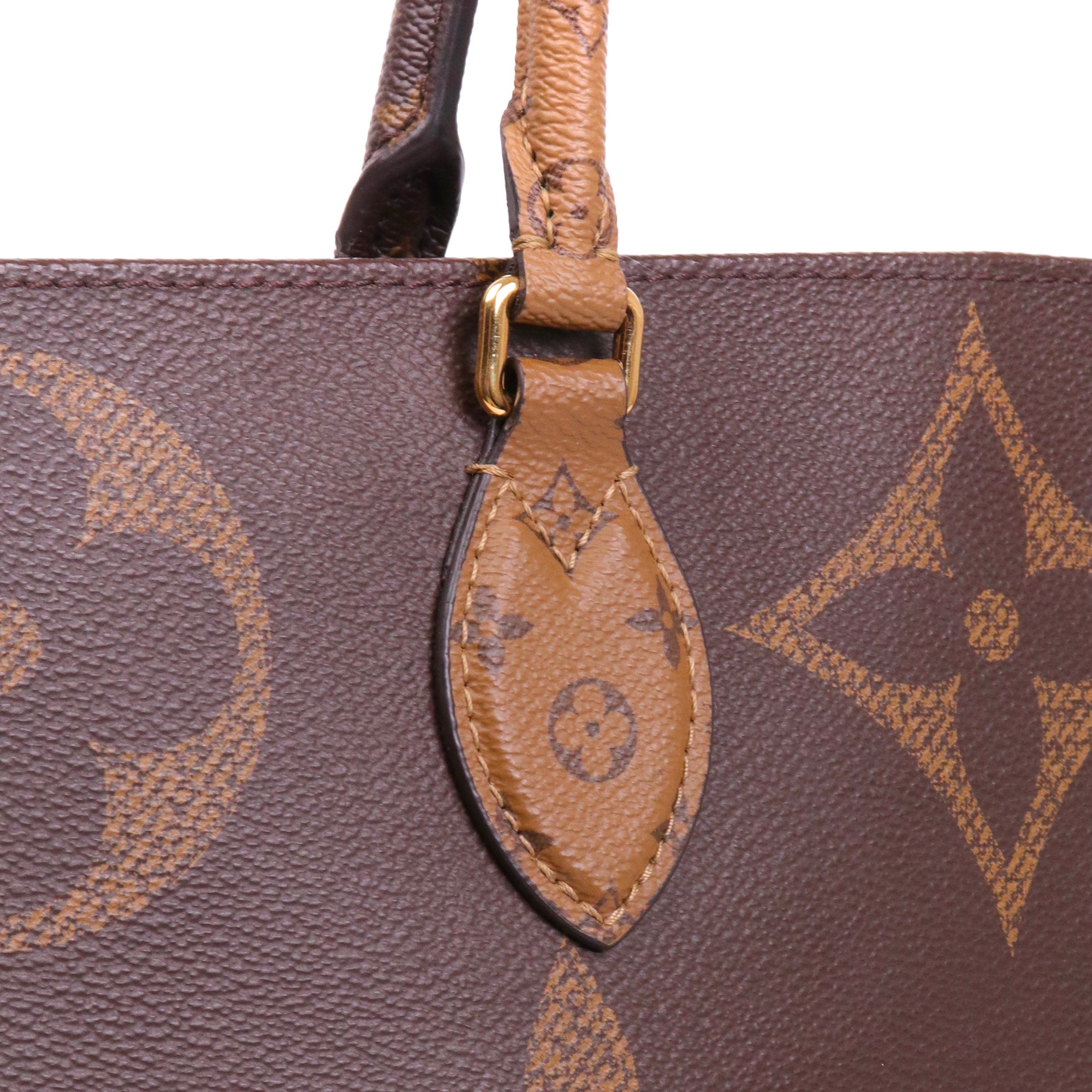 LOUIS VUITTON - Sac cabas Louis Vuitton OnTheGo GM en toile monogrammée