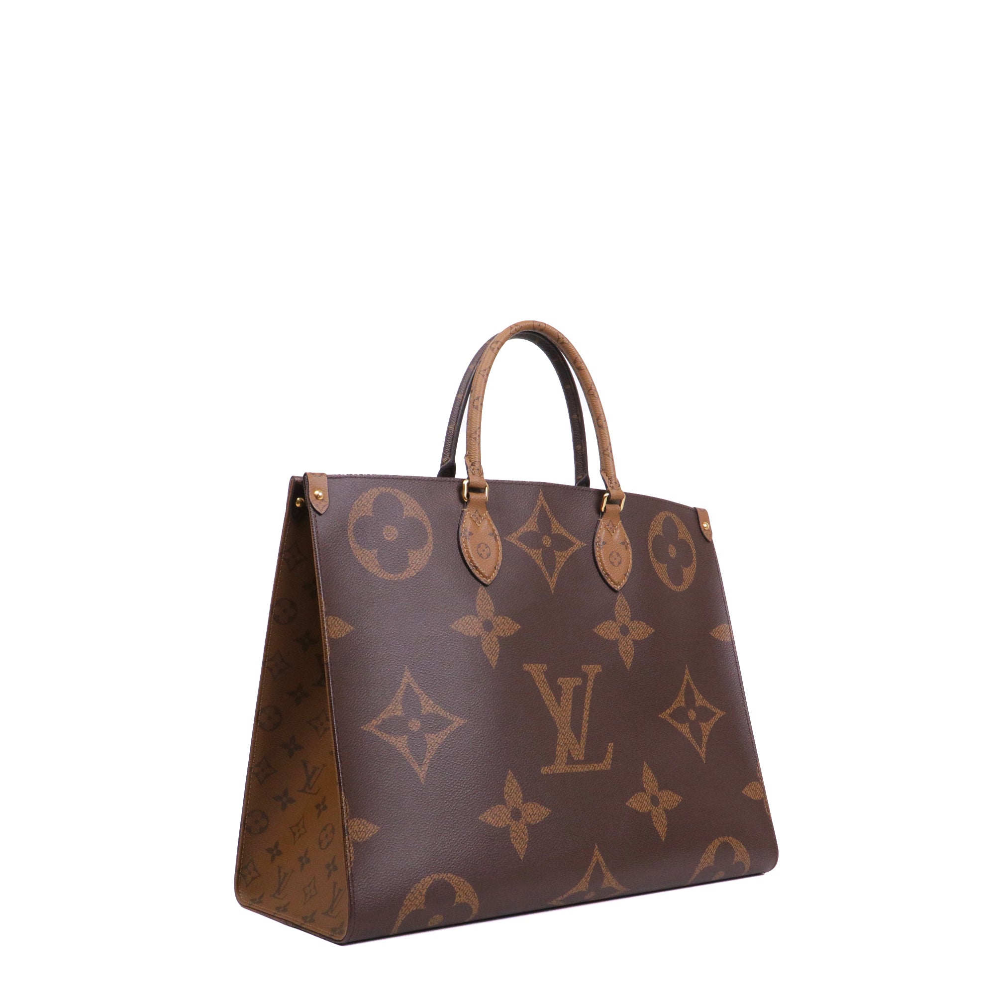 LOUIS VUITTON - Sac cabas Louis Vuitton OnTheGo GM en toile monogrammée