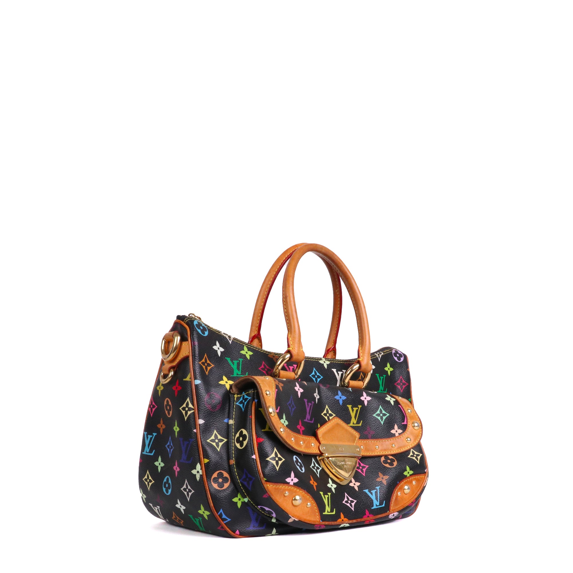 LOUIS VUITTON - Sac à main Rita Louis Vuitton x Takashi Murakami en toile monogrammée