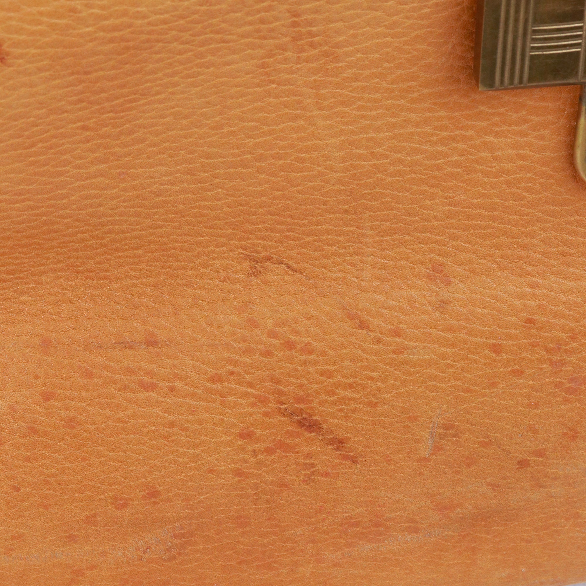 HERMÈS - Sac de voyage Haut à Courroies 60 Hermès en cuir marron vintage