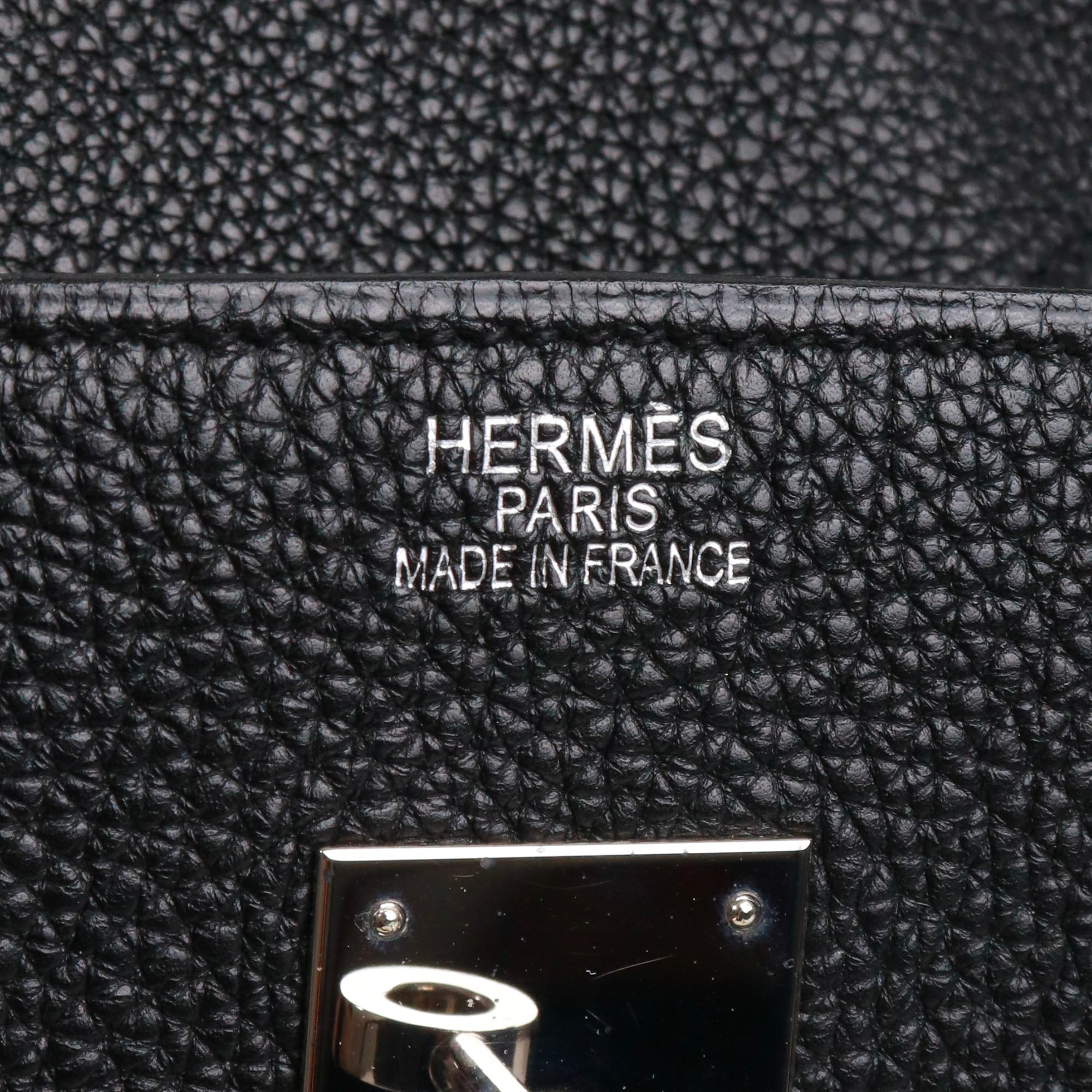 HERMÈS - Sac à main Birkin 35 Hermès en cuir togo noir