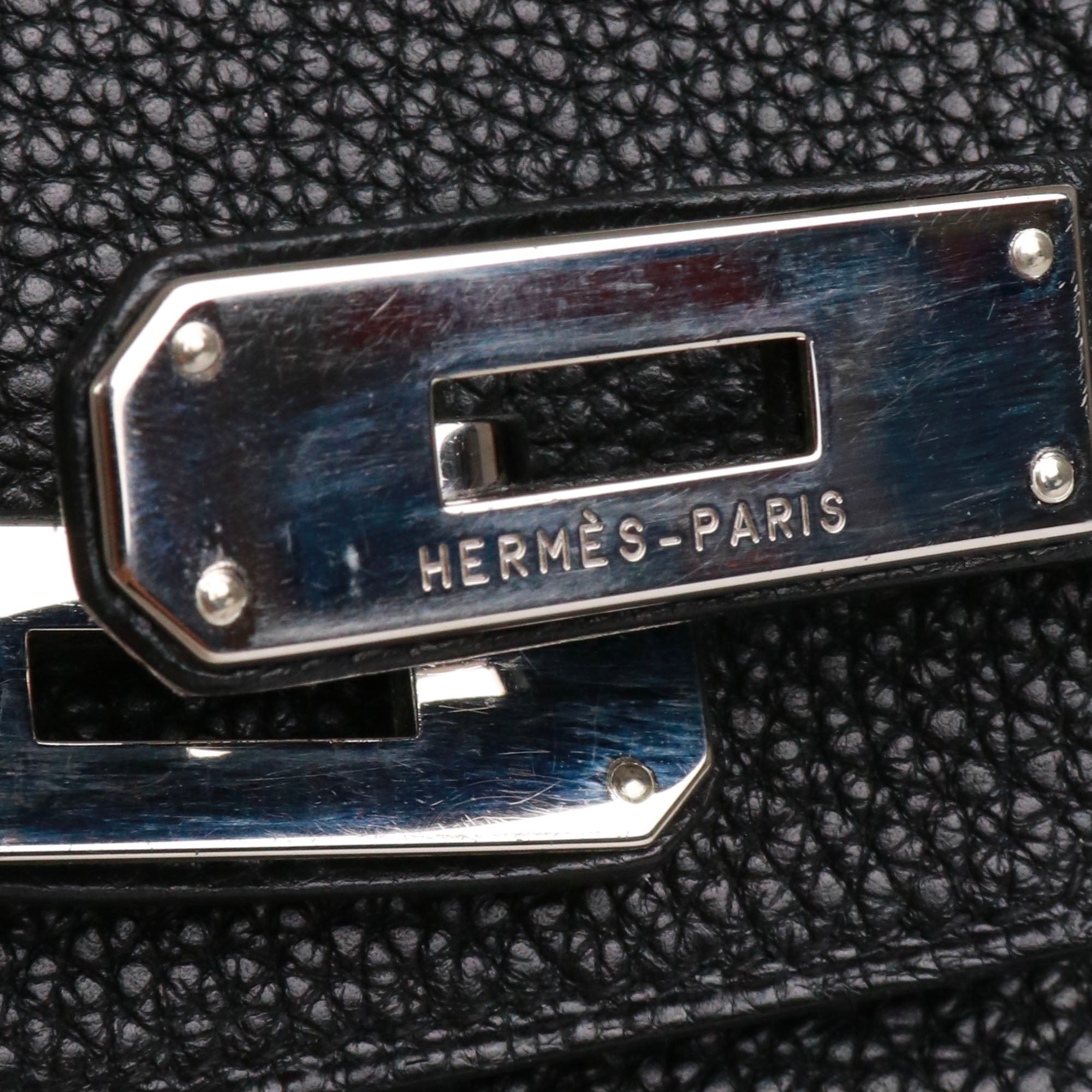HERMÈS - Sac à main Birkin 35 Hermès en cuir togo noir