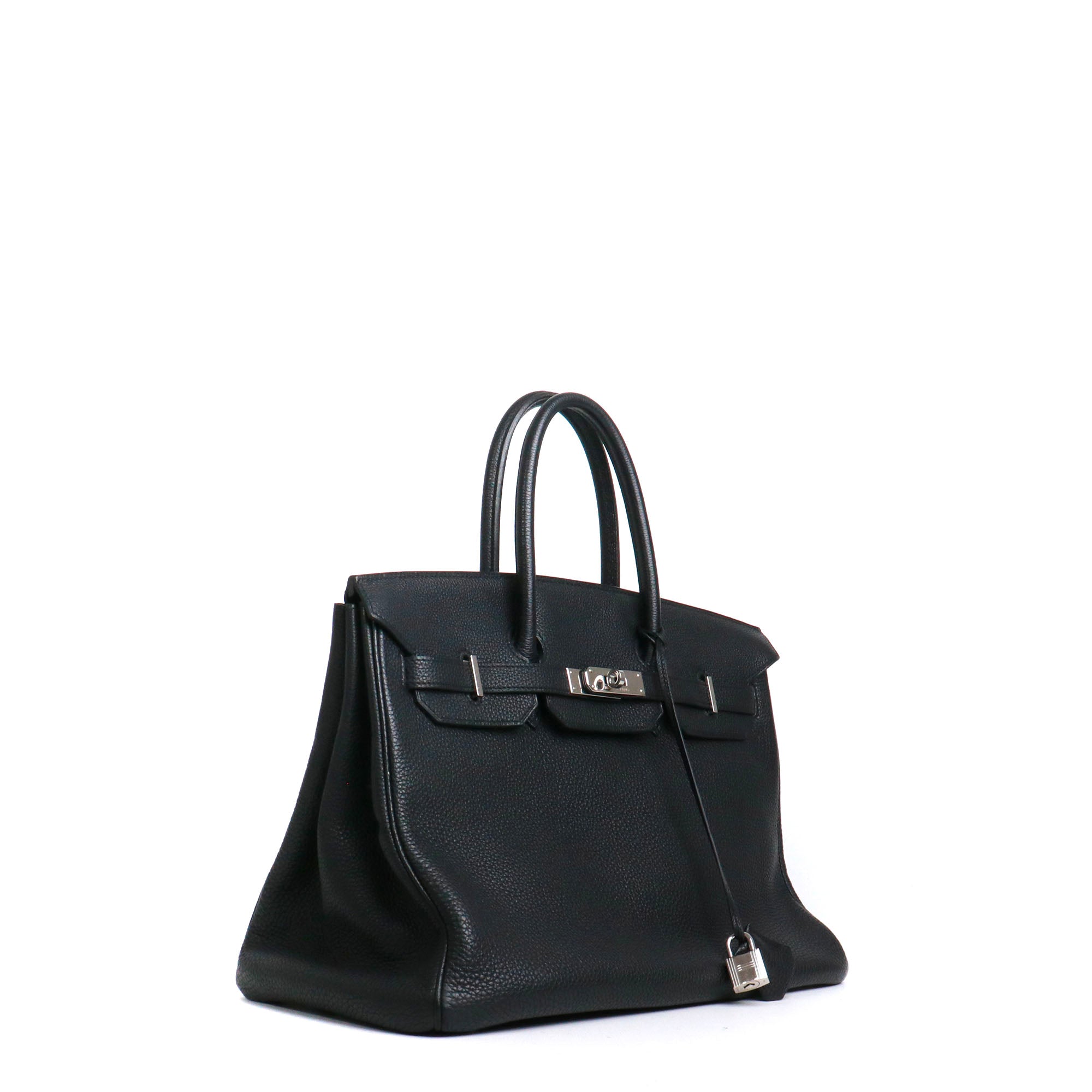 HERMÈS - Sac à main Birkin 35 Hermès en cuir togo noir