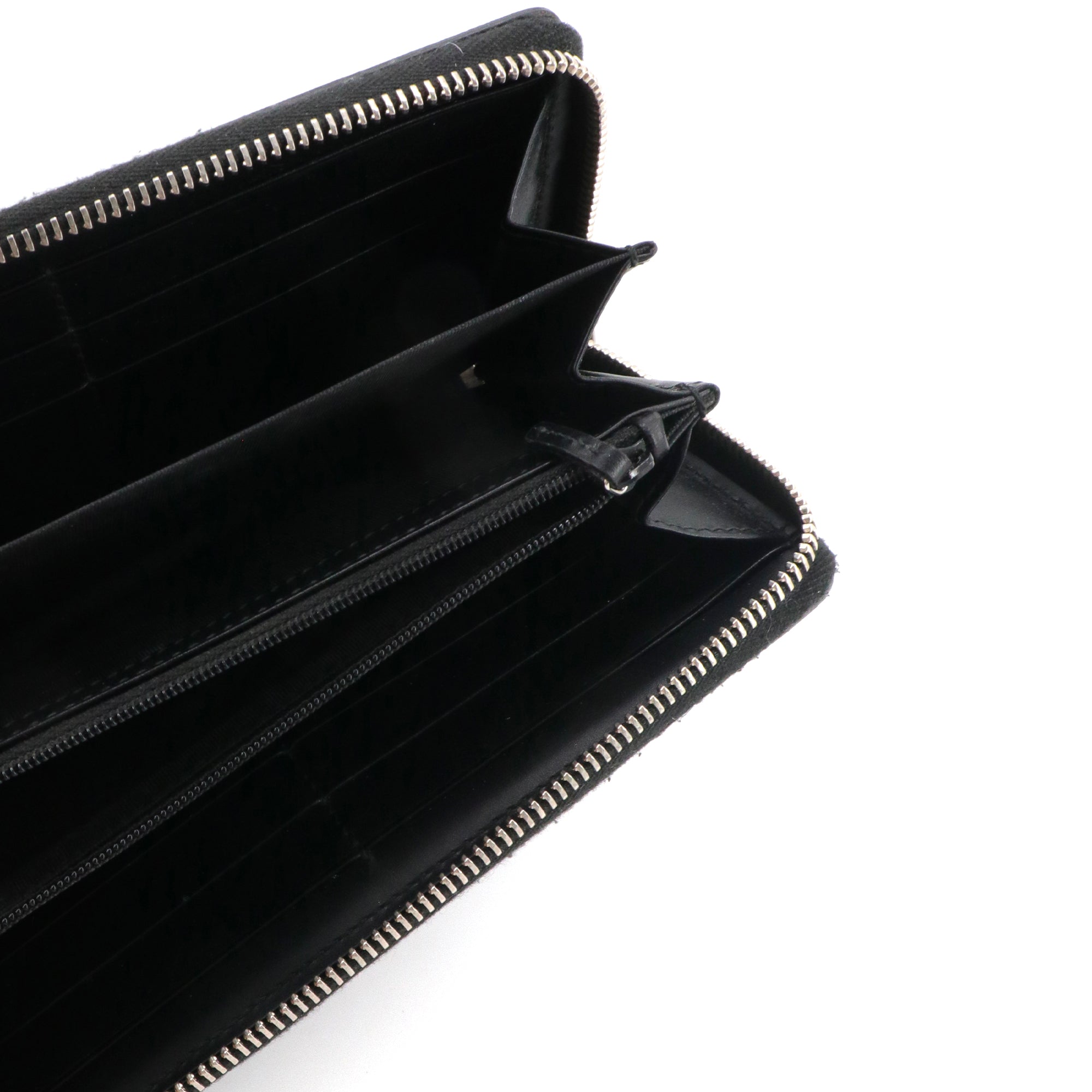 GUCCI - Portefeuille Long GG Supreme Gucci en toile enduite monogrammée