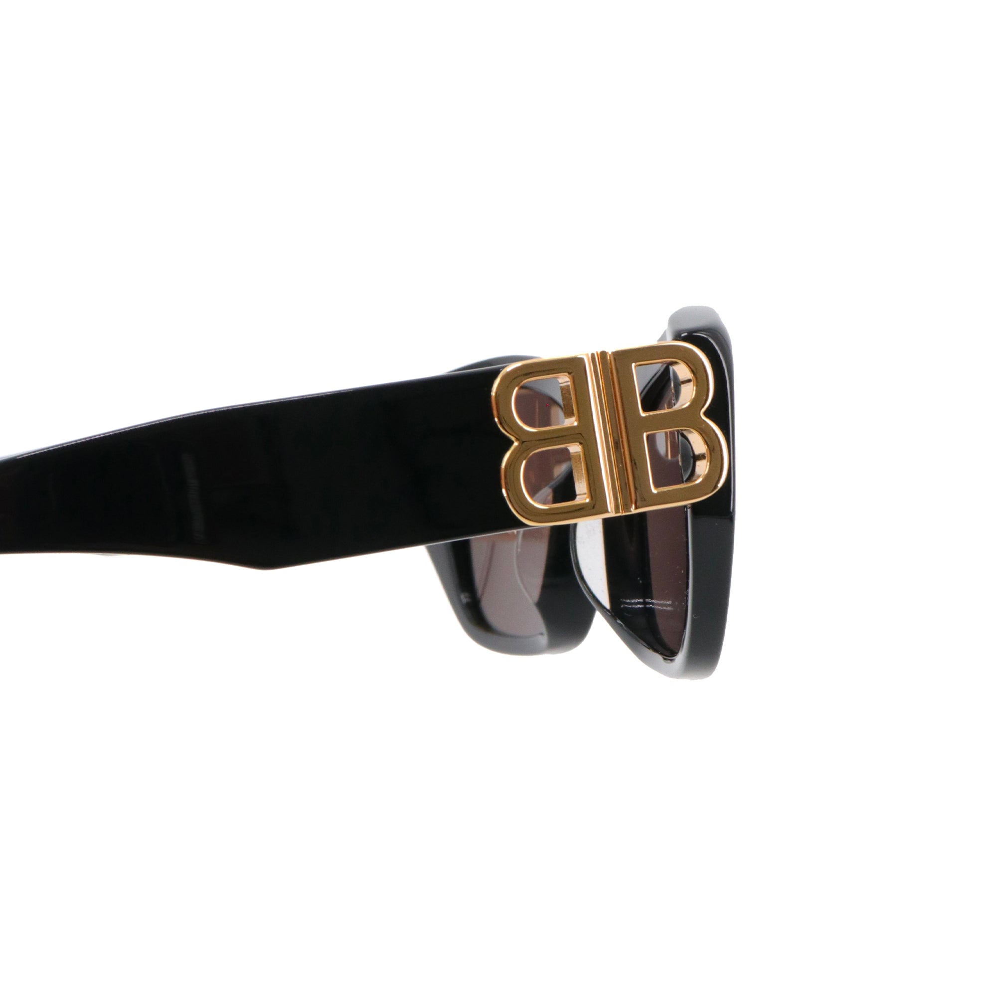 BALENCIAGA - Lunettes de soleil Everyday Balenciaga en plastique noir