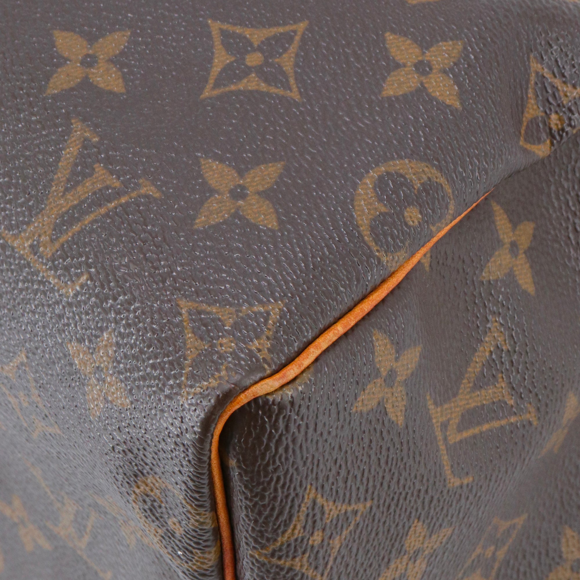 LOUIS VUITTON - Sac à main Speedy 25 Louis Vuitton en toile monogrammée vintage