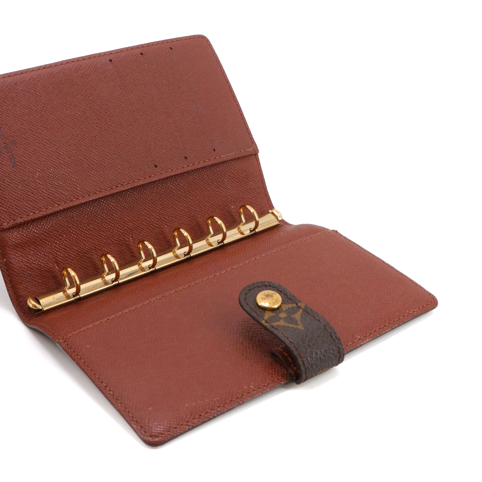 LOUIS VUITTON - Couverture agenda PM Louis Vuitton en toile monogrammée