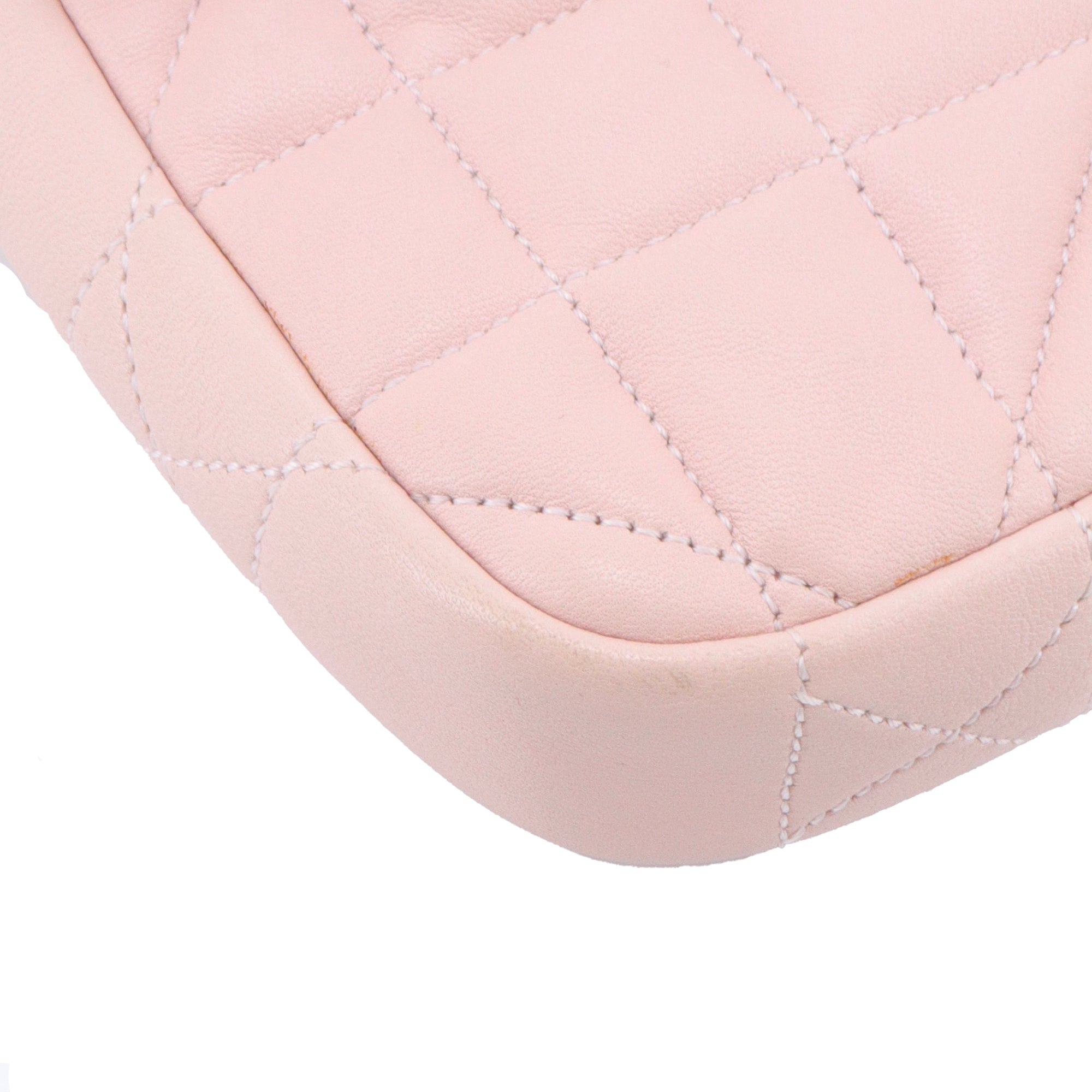 DIOR - Sac à bandoulière Miss Dior Promenade Dior en cuir cannage rose