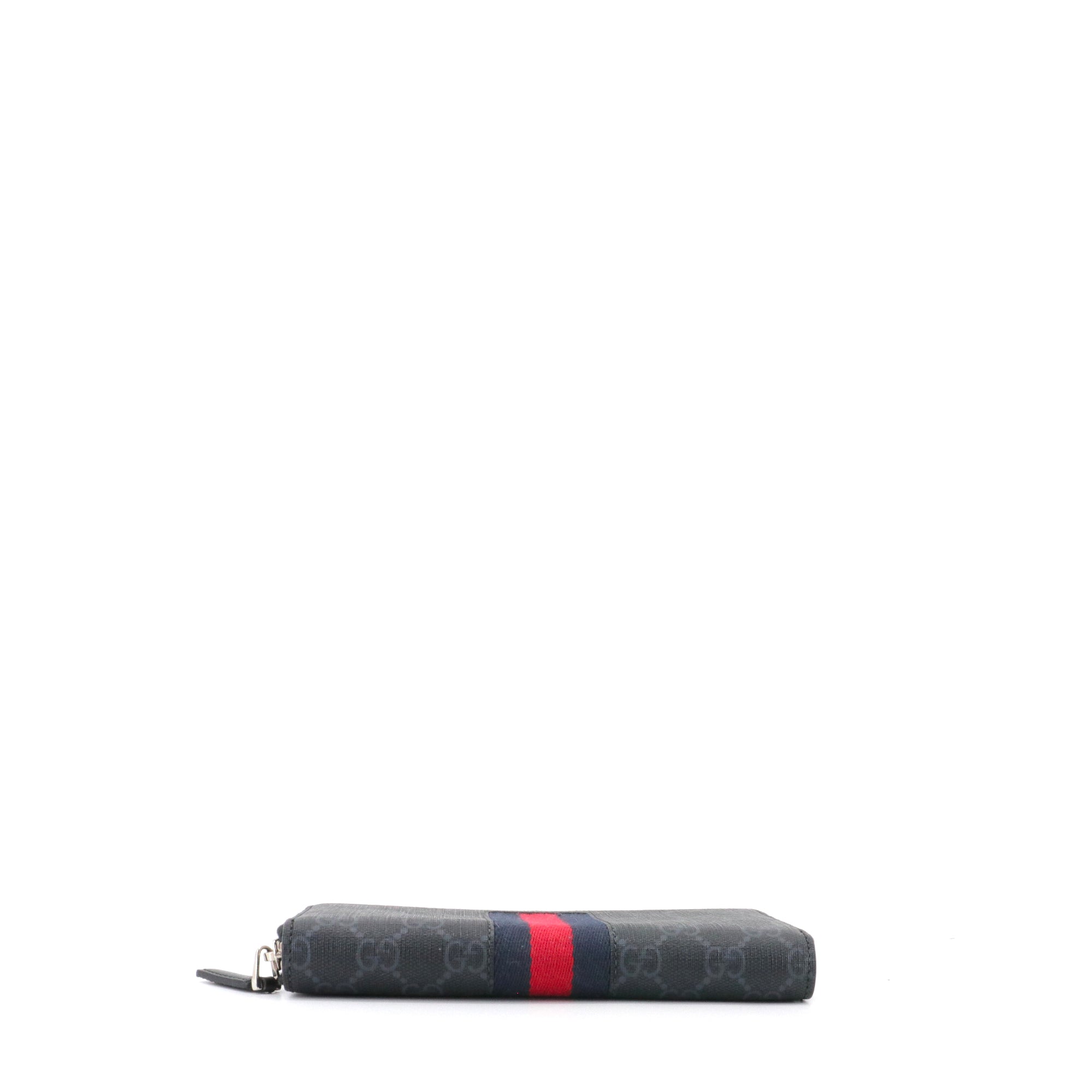 GUCCI - Portefeuille Long GG Supreme Gucci en toile enduite monogrammée