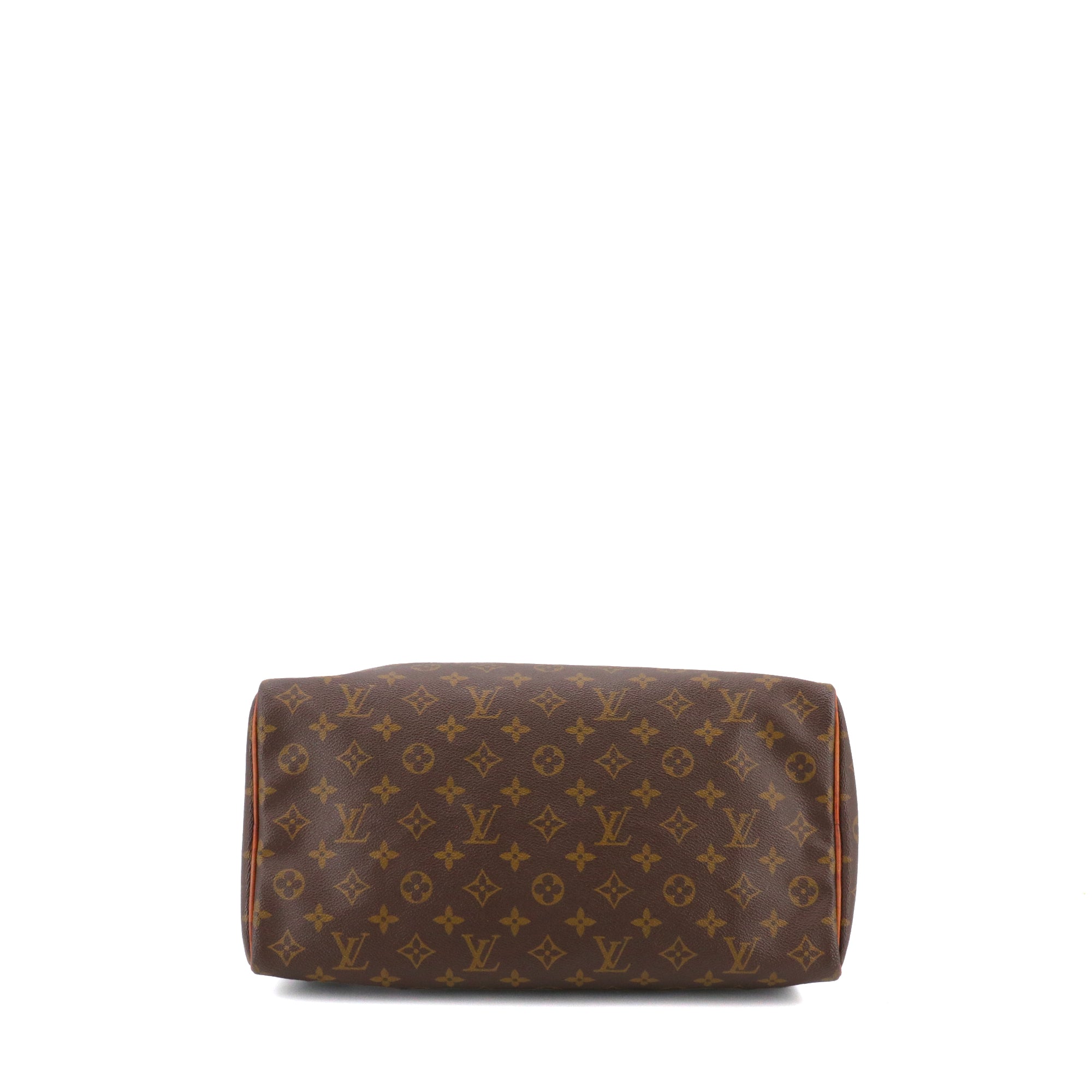 LOUIS VUITTON - Sac à main Speedy 35 Louis Vuitton en toile monogrammée vintage