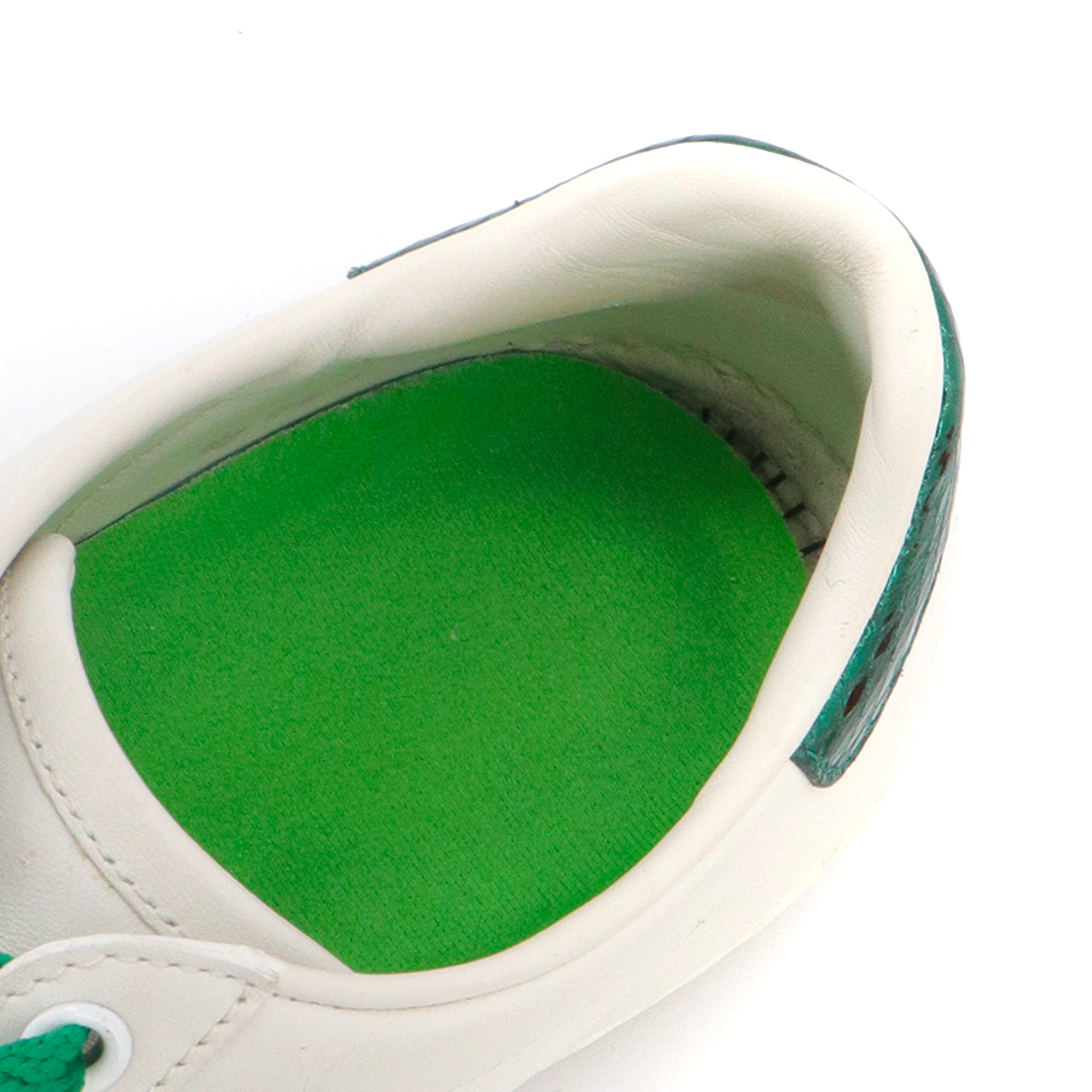 GUCCI - Sneakers Ace Gucci en cuir blanc (T38)