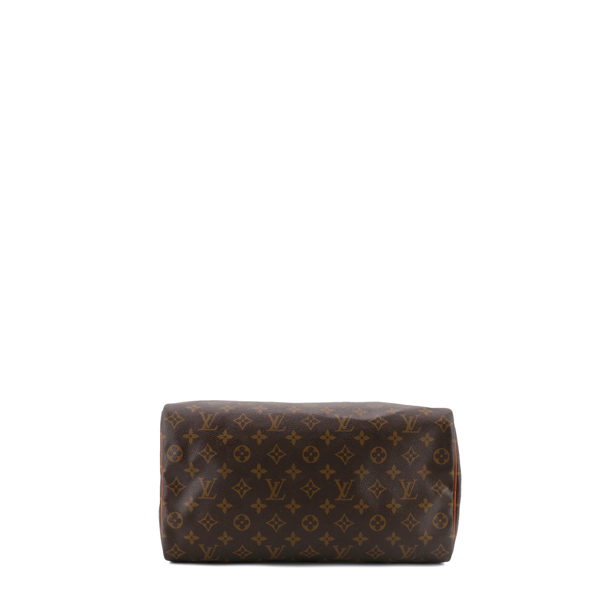 LOUIS VUITTON - Sac à main Speedy 35 Louis Vuitton en toile monogrammée vintage