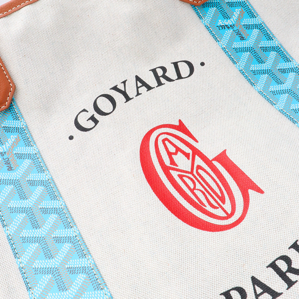GOYARD - Sac cabas Belharra en toile et cuir réversible