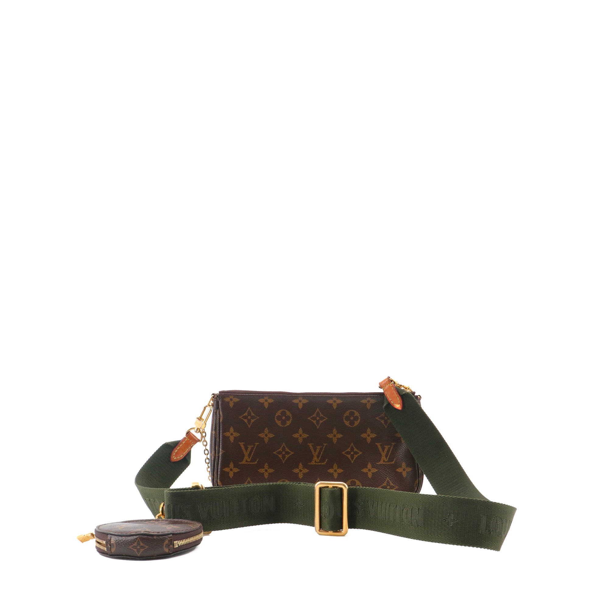 LOUIS VUITTON - Sac à bandoulière Multi Pochette Accessoires Louis Vuitton en toile monogrammée