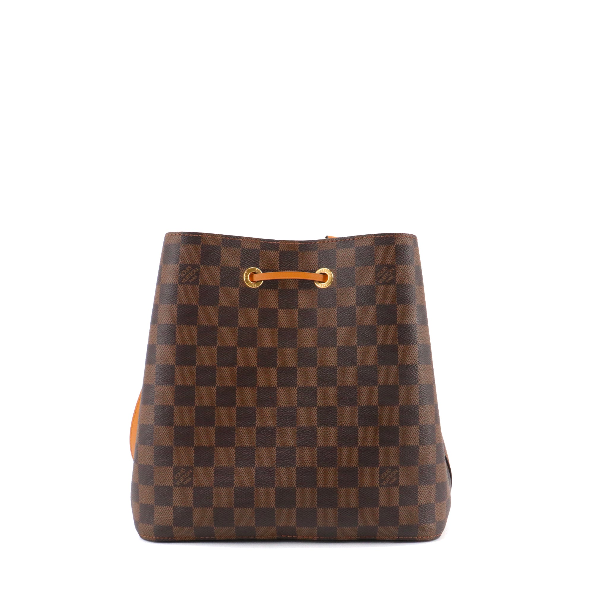 LOUIS VUITTON - Sac à épaule Néonoé Louis Vuitton en toile damier ébène