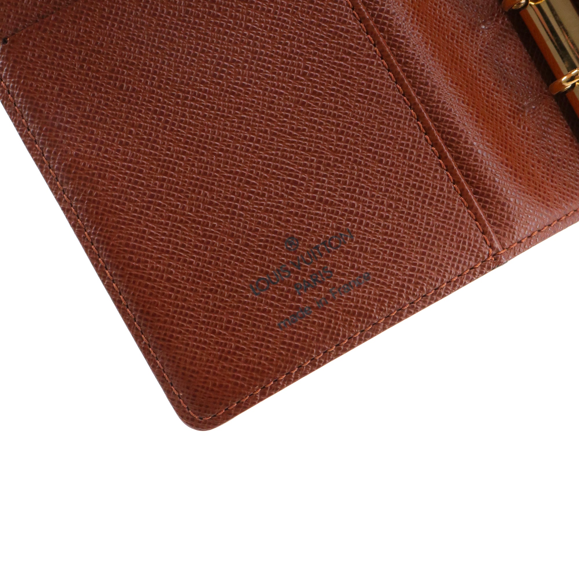 LOUIS VUITTON - Couverture agenda PM Louis Vuitton en toile monogrammée