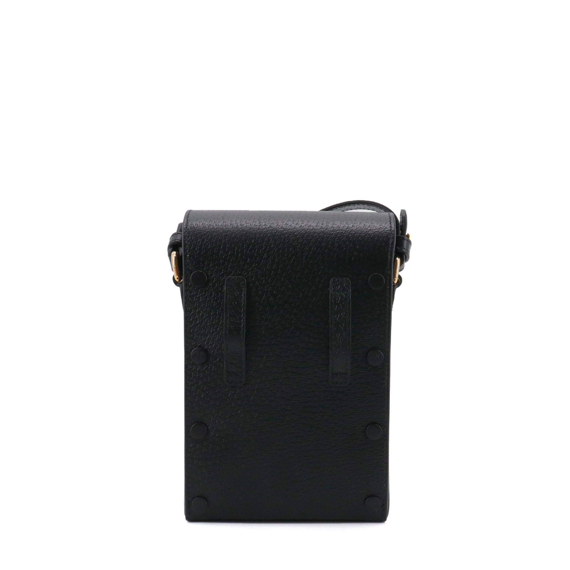 GUCCI - Sac à bandoulière Horsebit 1955 Gucci en cuir grainé noir
