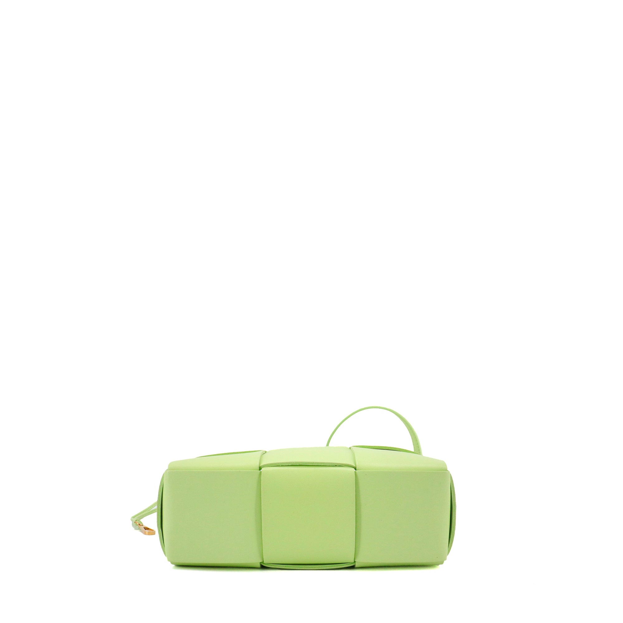 BOTTEGA VENETA - Sac à bandoulière Arco Mini Bottega Veneta en cuir intrecciato vert