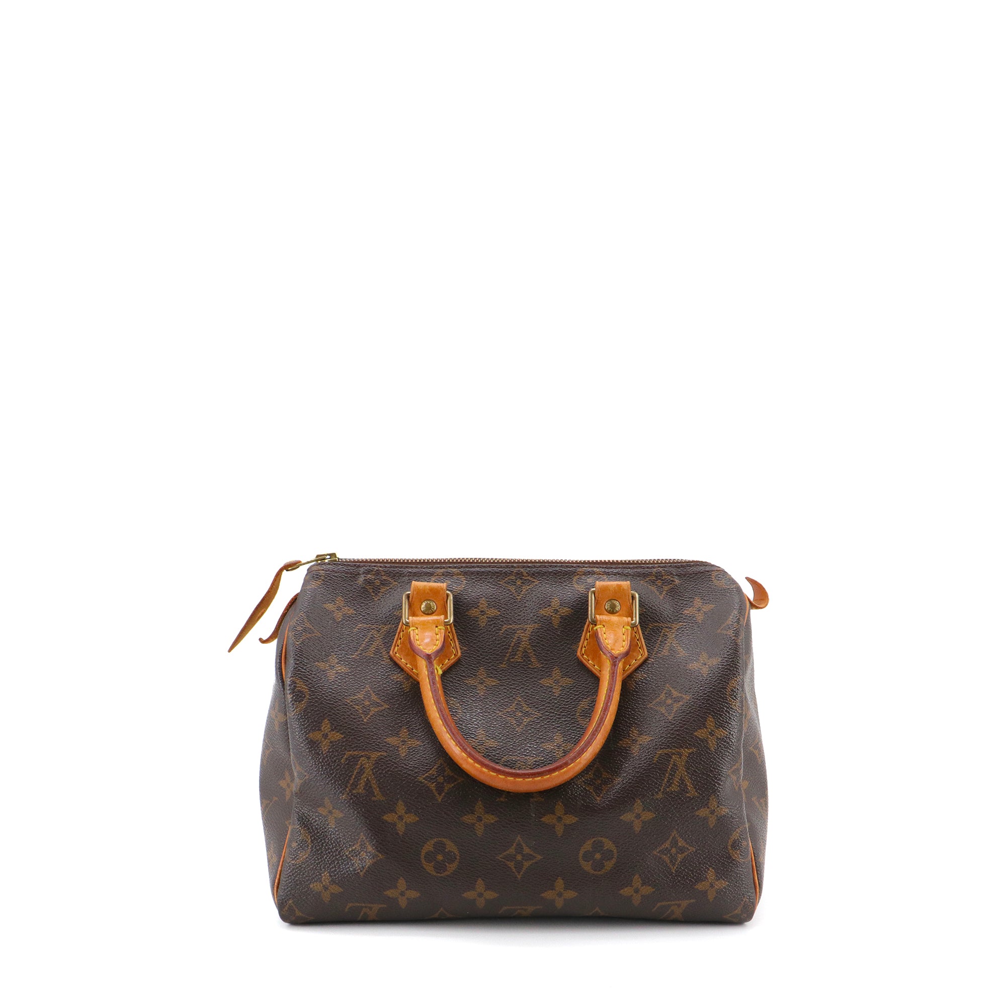 LOUIS VUITTON - Sac à main Speedy 25 Louis Vuitton en toile monogrammée vintage