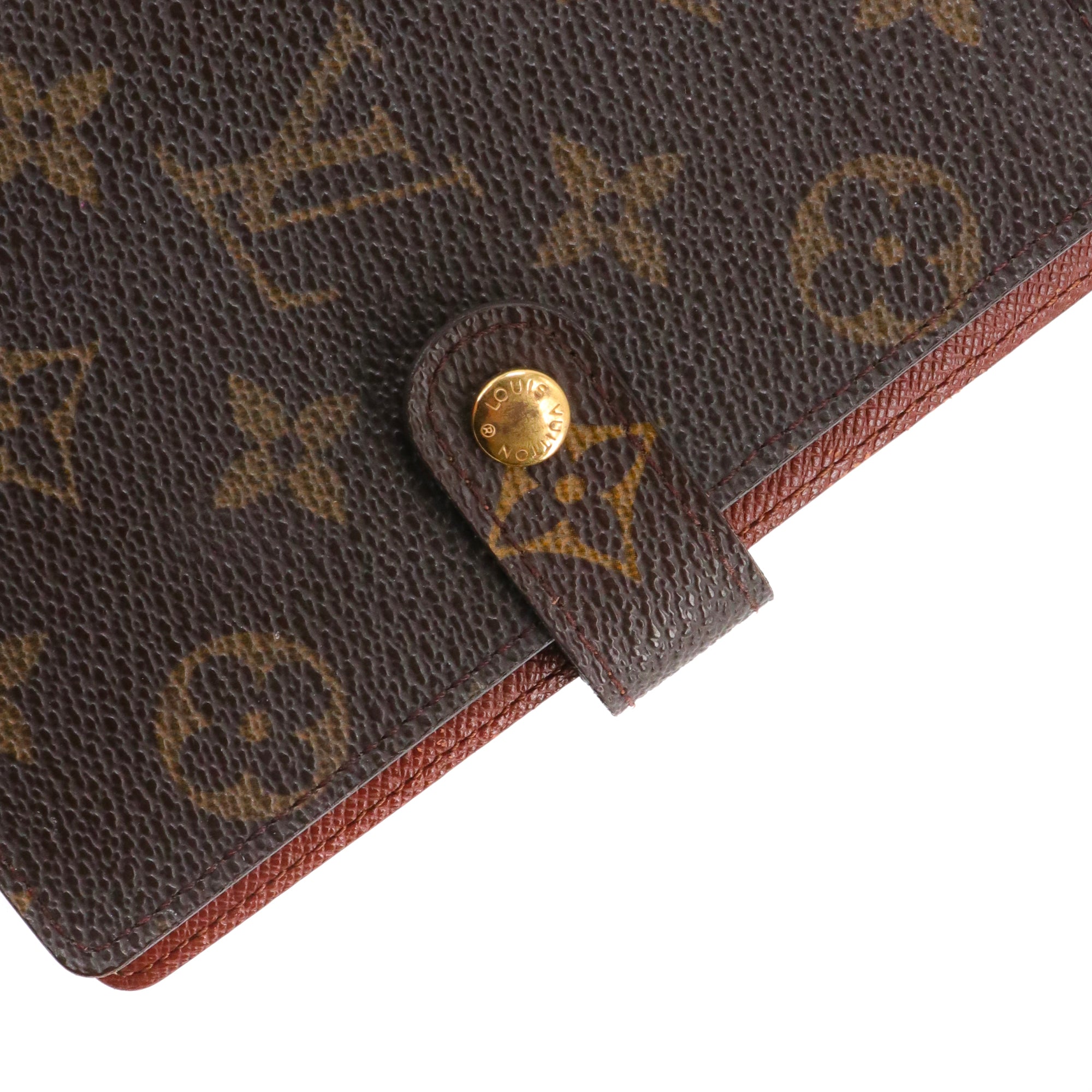 LOUIS VUITTON - Couverture agenda PM Louis Vuitton en toile monogrammée