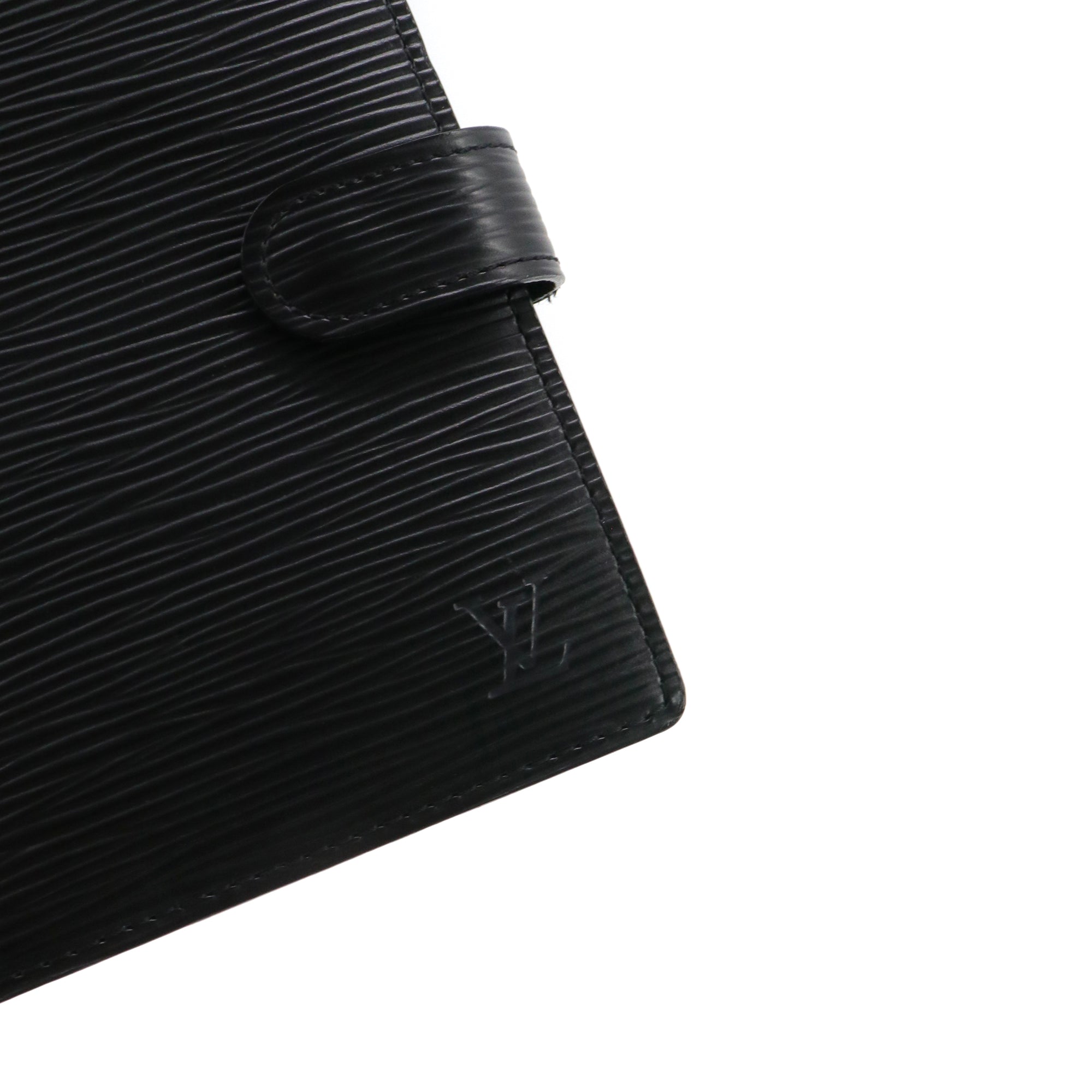 LOUIS VUITTON - Louis Vuitton PM diary cover in black epi leather