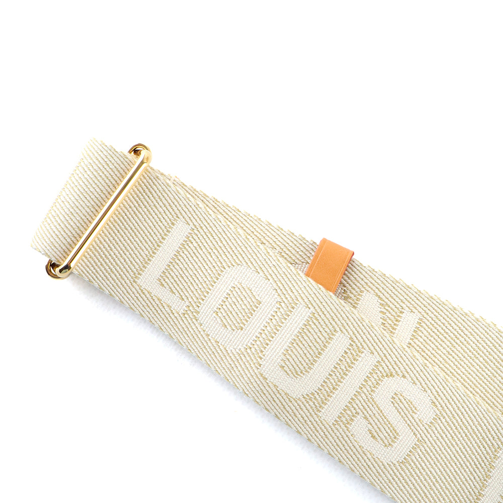 LOUIS VUITTON - Sac à bandoulière Coussin PM en cuir matelassé blanc