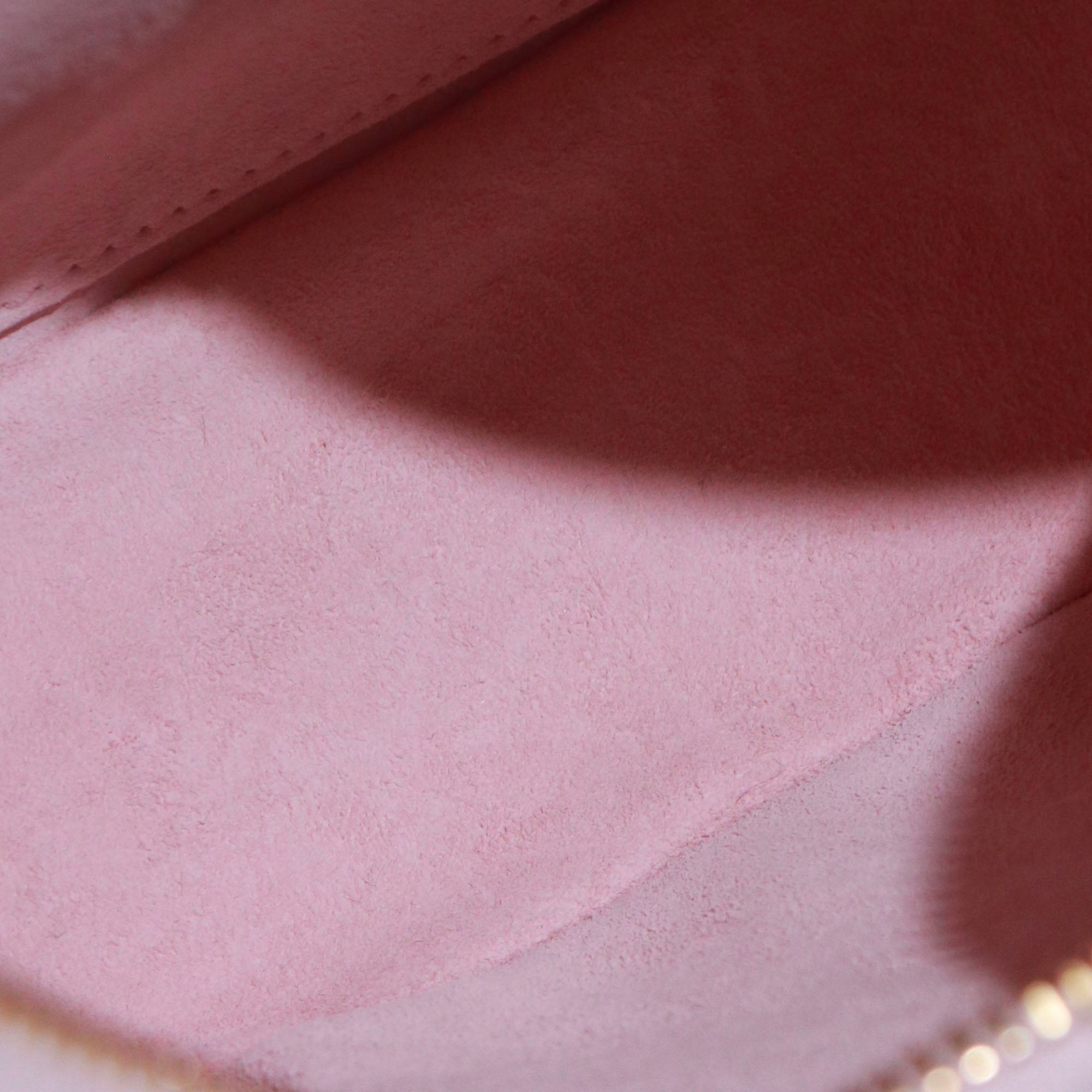 CELINE - Sac à main Ava Céline en cuir rose pastel