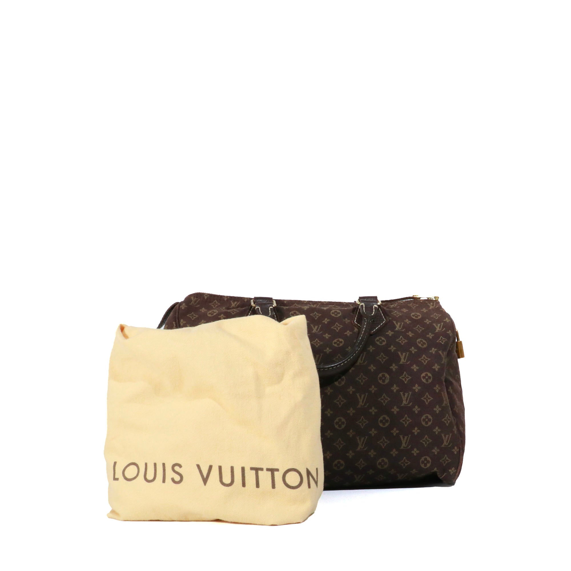 LOUIS VUITTON - Sac à main Speedy 30 vintage en toile
