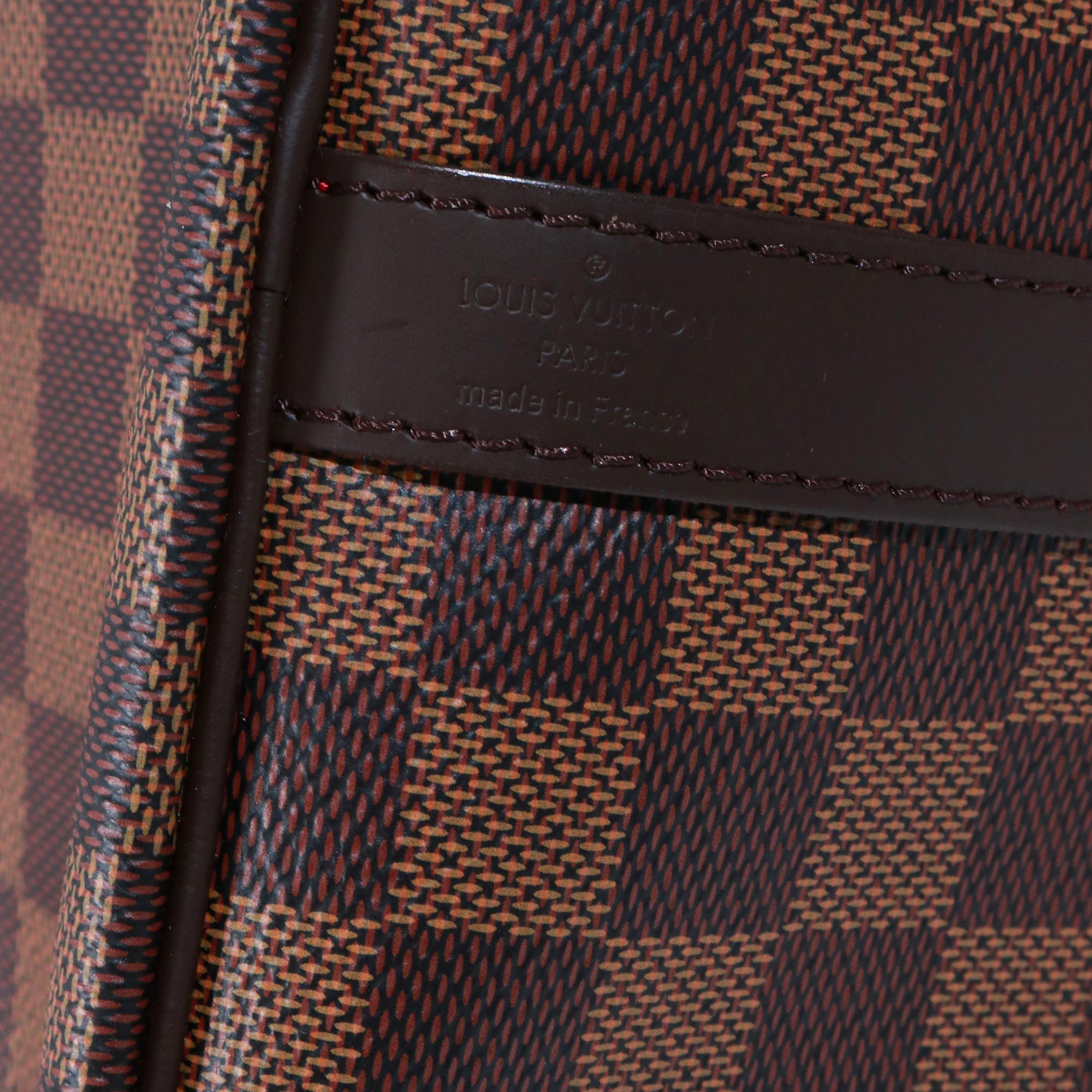 LOUIS VUITTON - Sac à bandoulière Speedy 35 Louis Vuitton en toile Damier Ébène