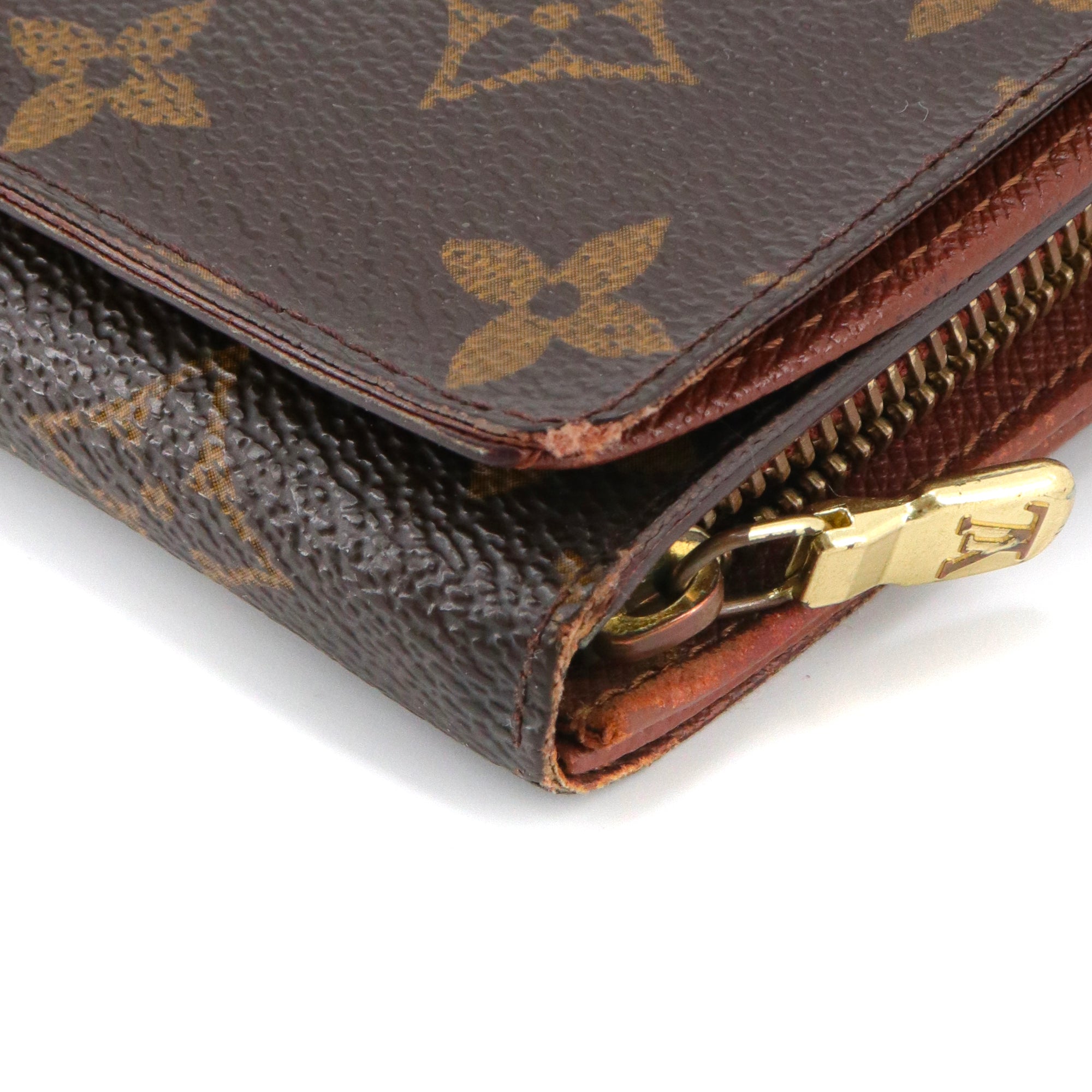 LOUIS VUITTON - Portefeuille Trésor Louis Vuitton en toile monogrammée