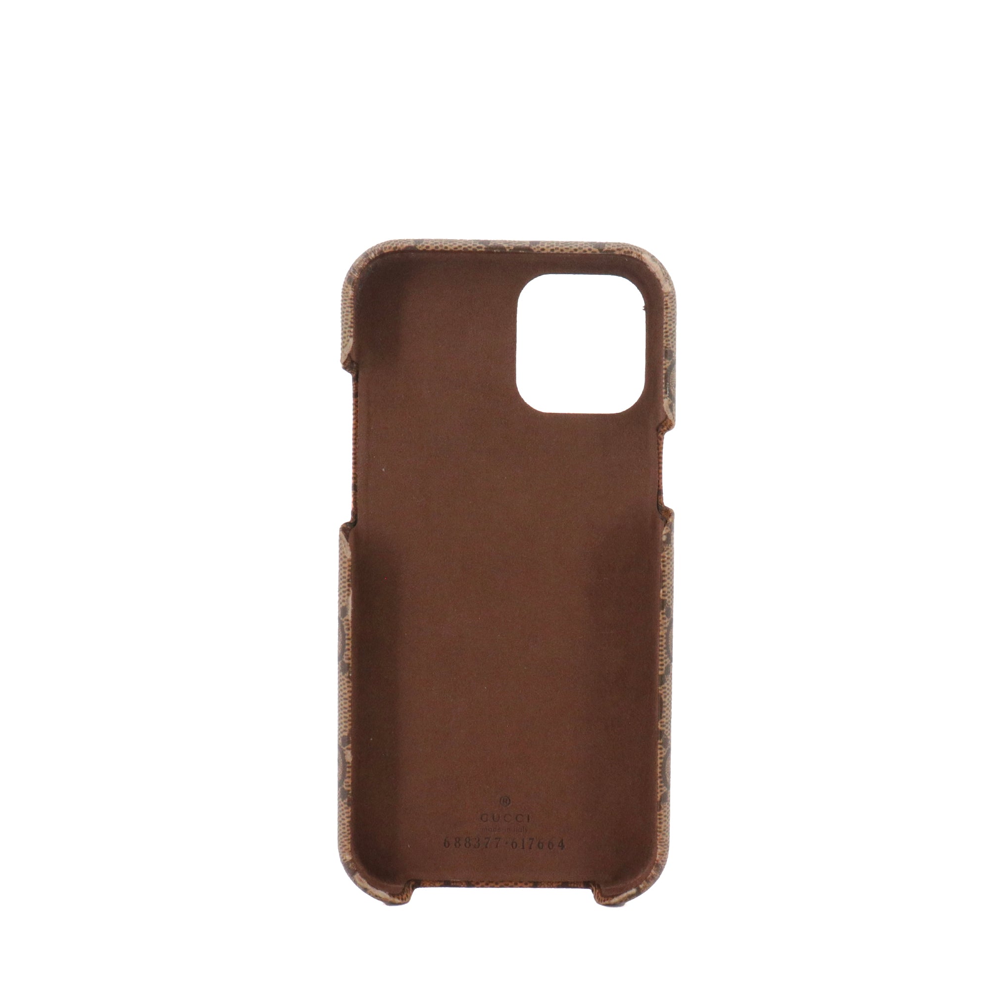GUCCI - Étui de téléphone Iphone 13 Pro Max Tiger Gucci en toile monogrammée