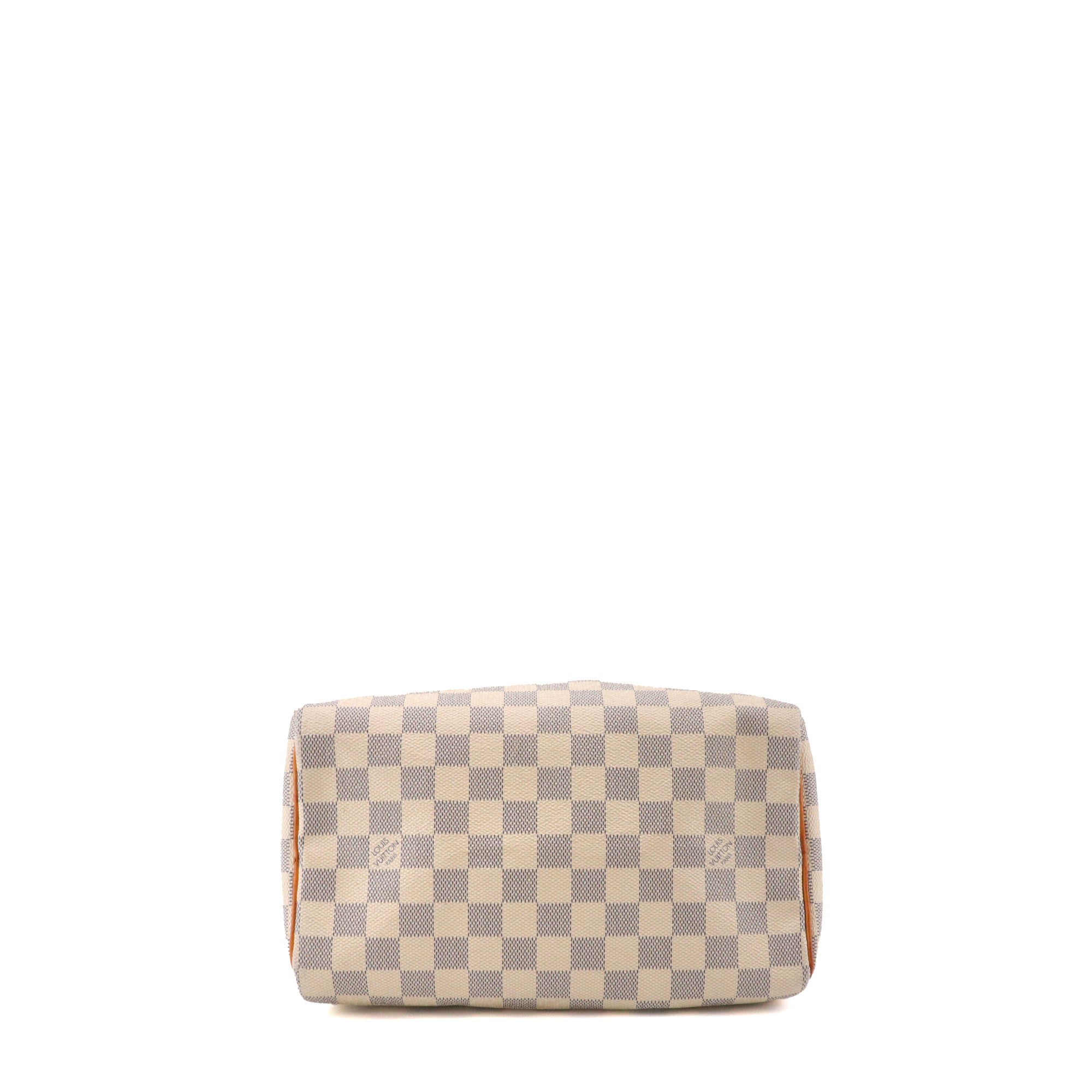 LOUIS VUITTON - Sac à main Speedy 25 Louis Vuitton en toile damier azur