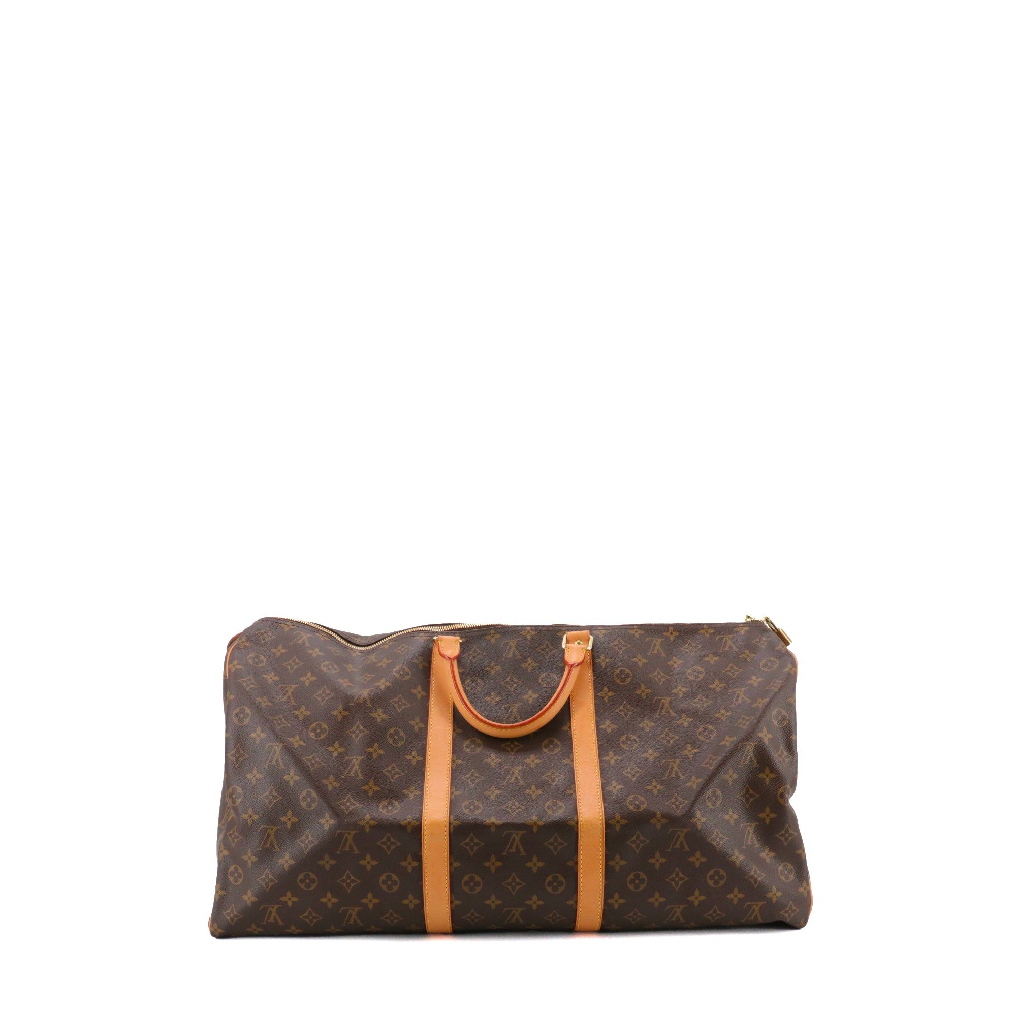 LOUIS VUITTON - Louis Vuitton Keepall 60 travel bag in vintage monogrammed canvas