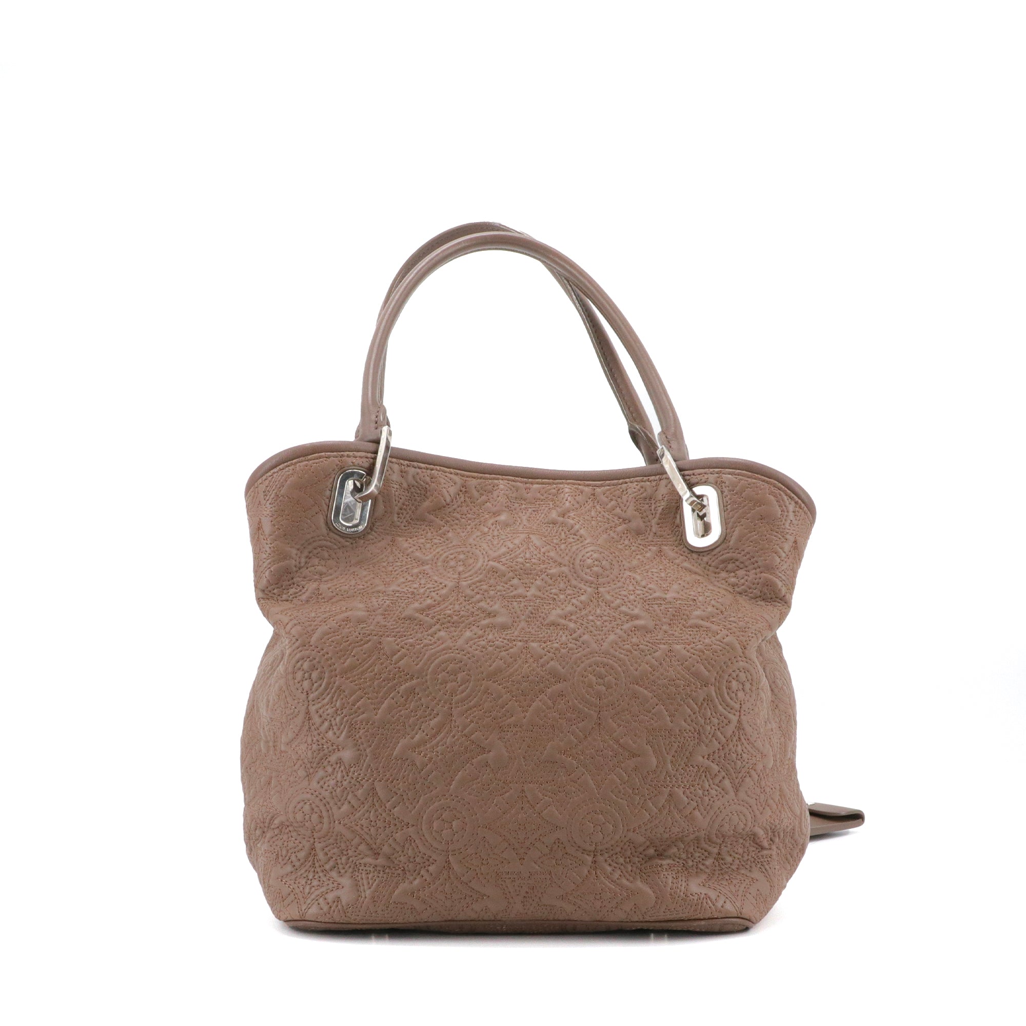 LOUIS VUITTON - Sac à main Antheia Lilia Louis Vuitton en cuir marron