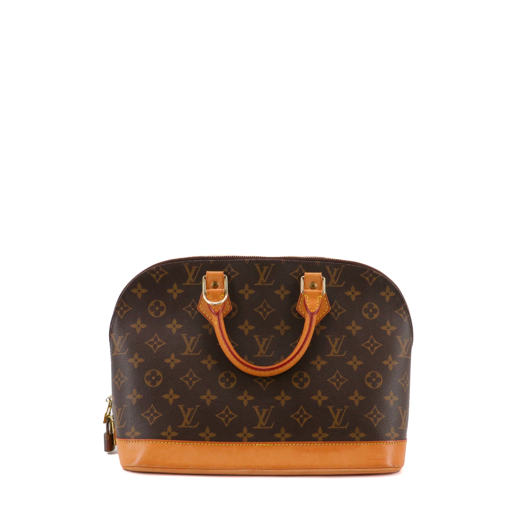 LOUIS VUITTON - Sac à main Alma PM Louis Vuitton en toile monogrammée