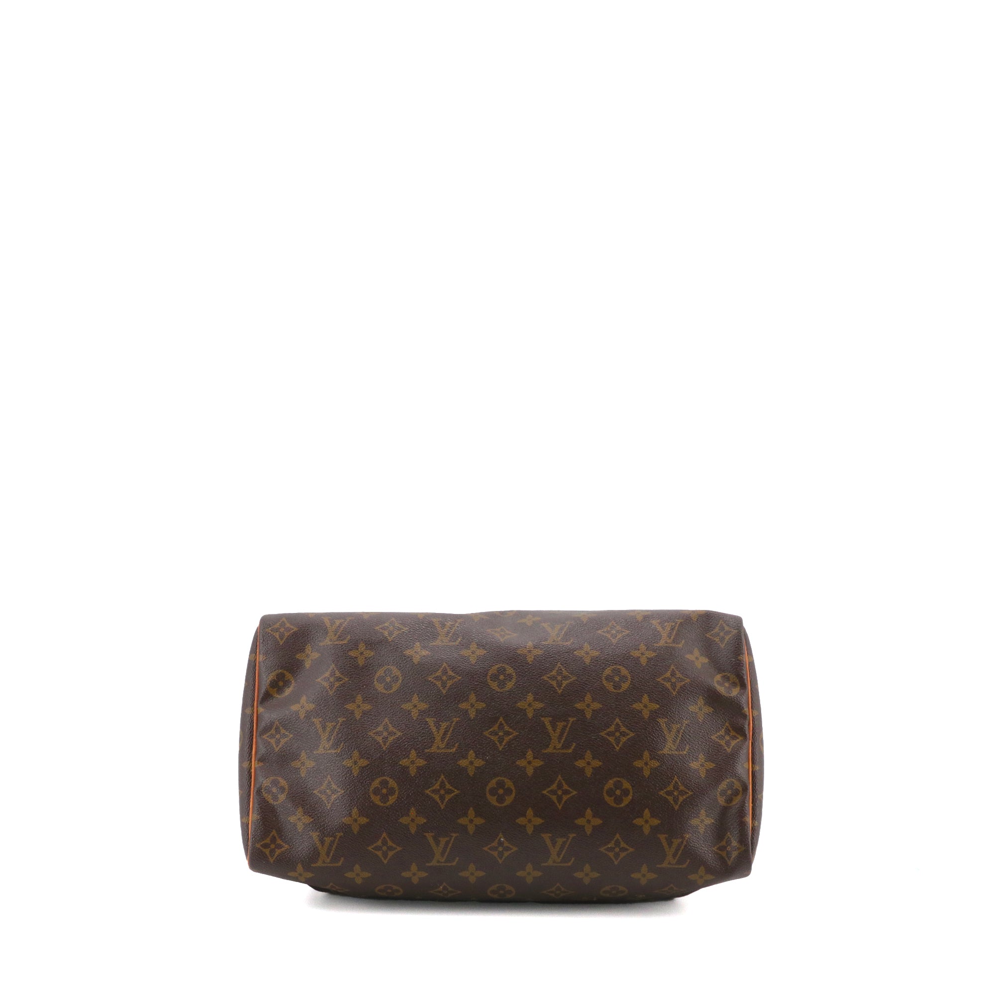 LOUIS VUITTON - Sac à main Speedy 35 Louis Vuitton en toile monogrammée vintage