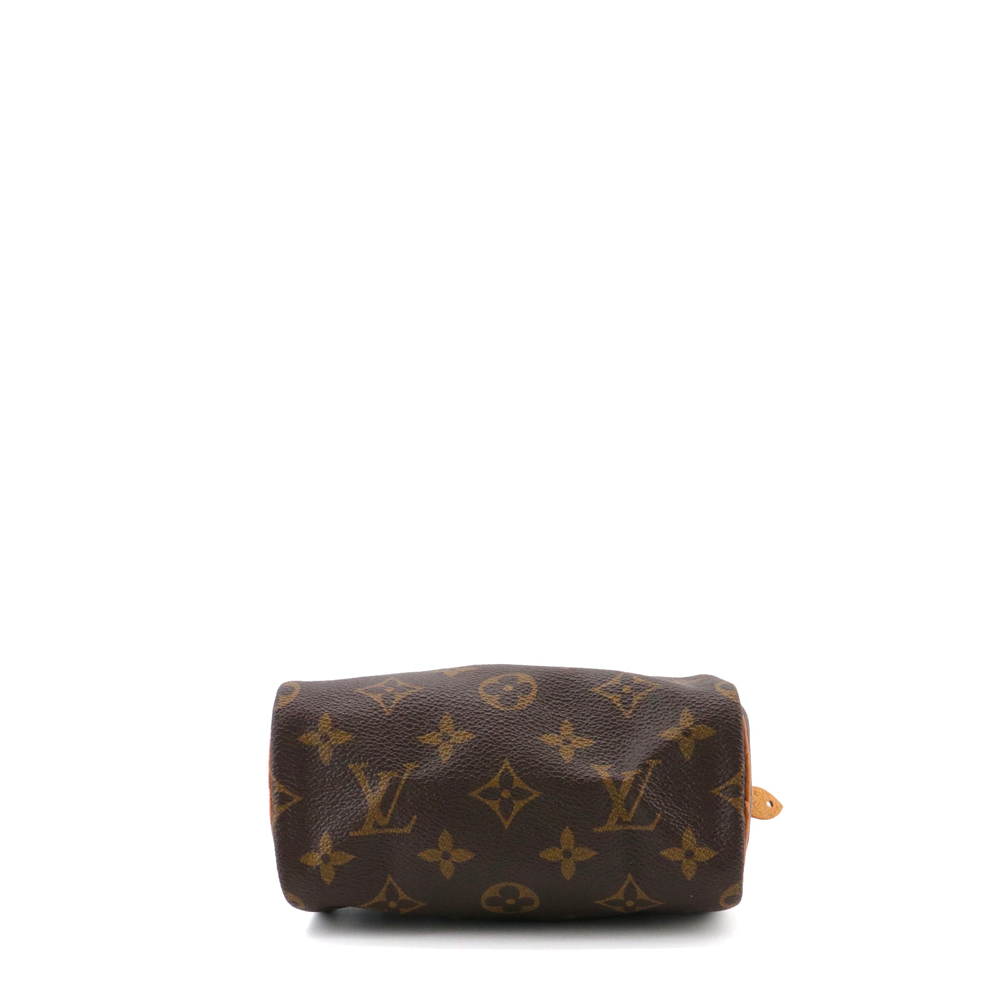 LOUIS VUITTON - Sac à main Nano Speedy Louis Vuitton en toile monogrammée vintage