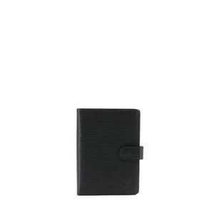 LOUIS VUITTON - Louis Vuitton PM diary cover in black epi leather