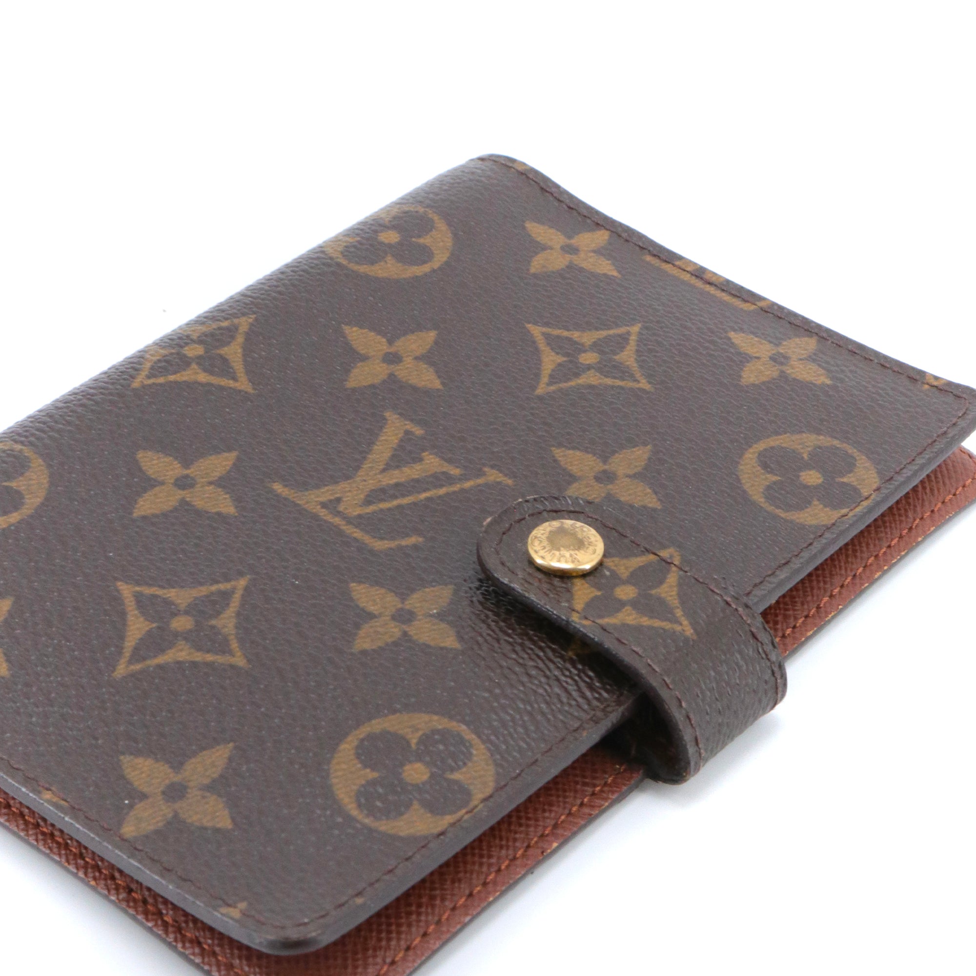 LOUIS VUITTON - Couverture agenda PM Louis Vuitton en toile monogrammée